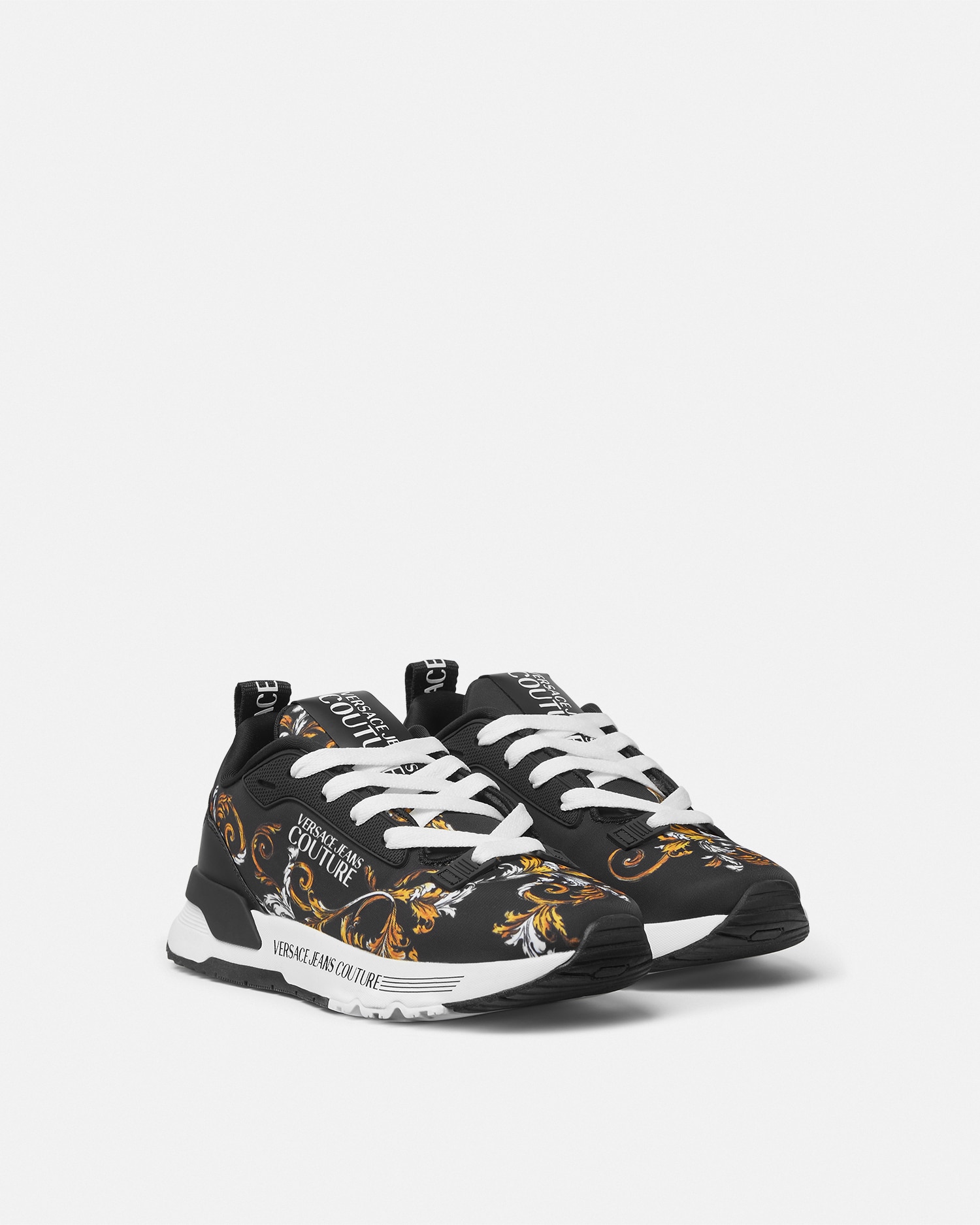 VERSACE JEANS COUTURE レディーススニーカー チャコール Women's Shoes | VERSACE Jeans Couture US