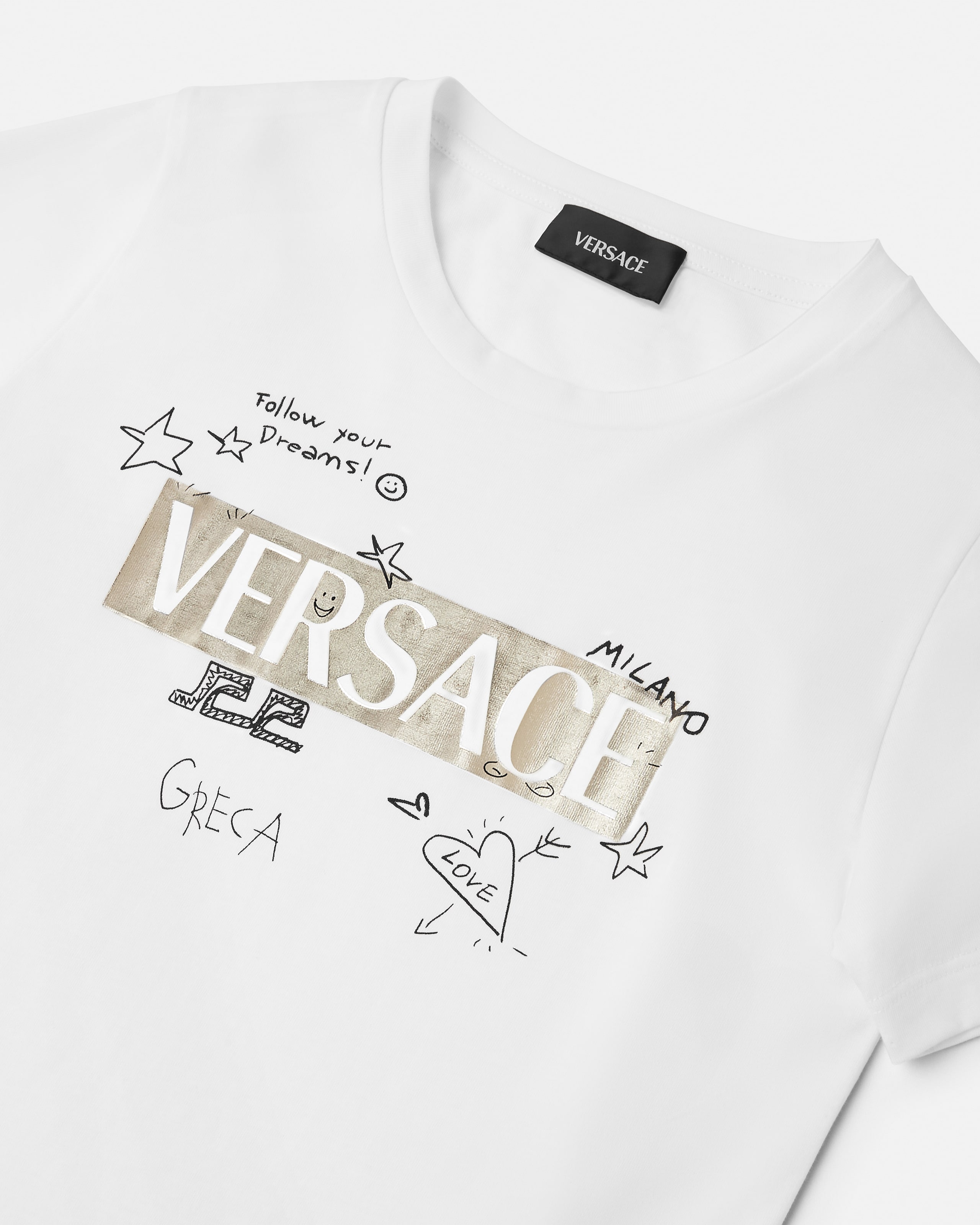 Kids Printed Cotton-Jersey T-Shirt