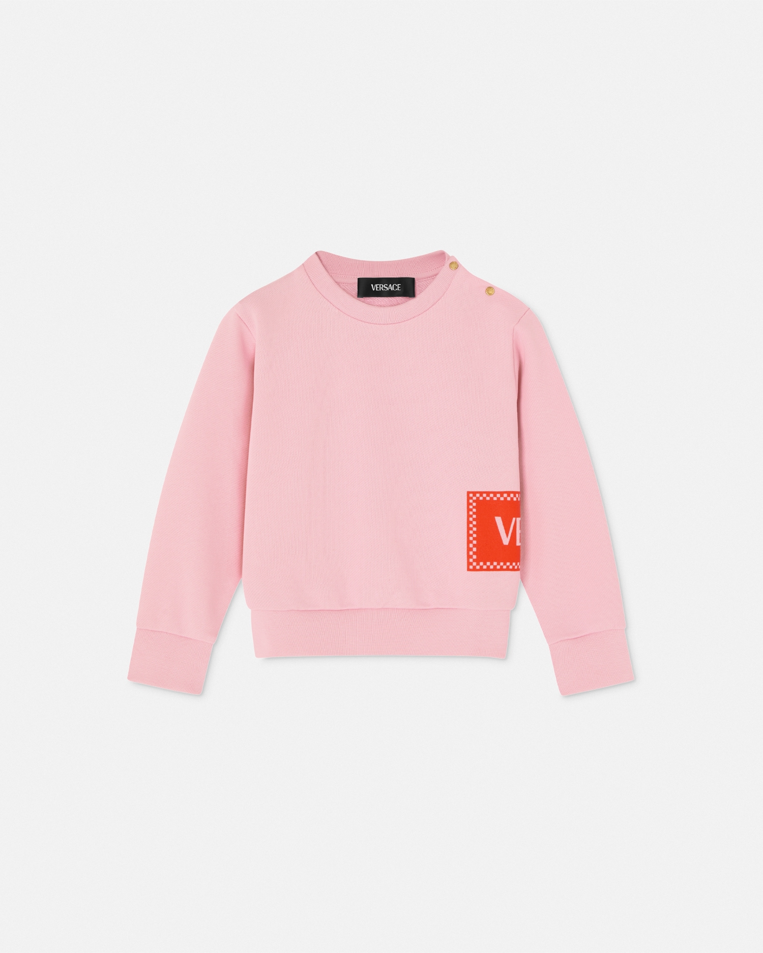 Baby Girl Designer Knit Sweaters & Sweatshirts | VERSACE US
