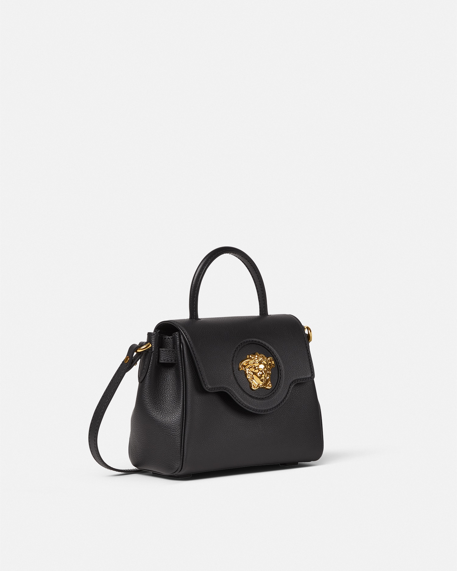 La Medusa Small Leather Top-Handle