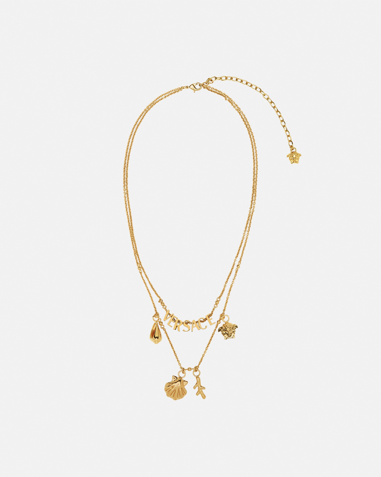 Versace Icons De La Mer Necklace In Gold