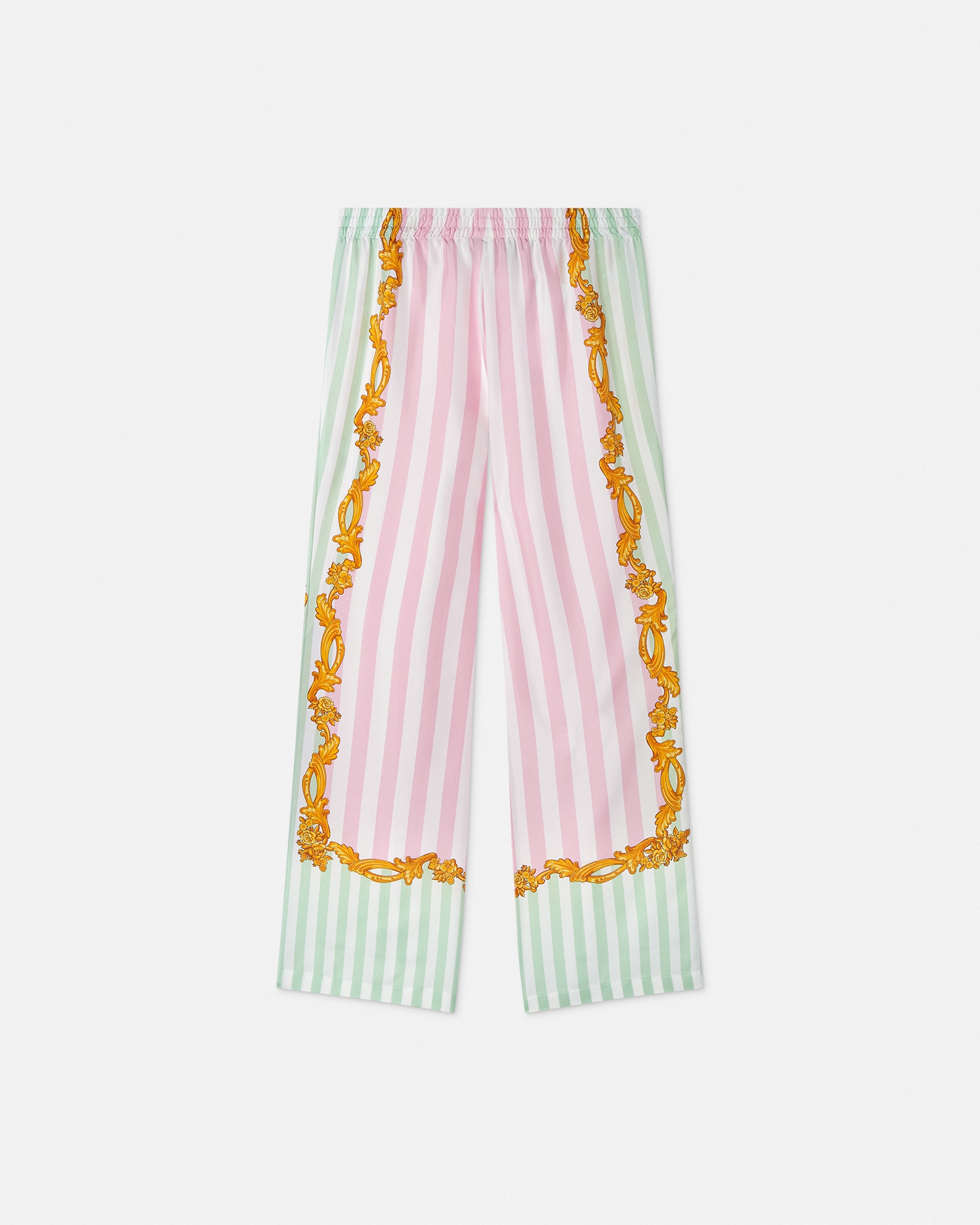Barocco Pinstripe Silk Kids Trousers