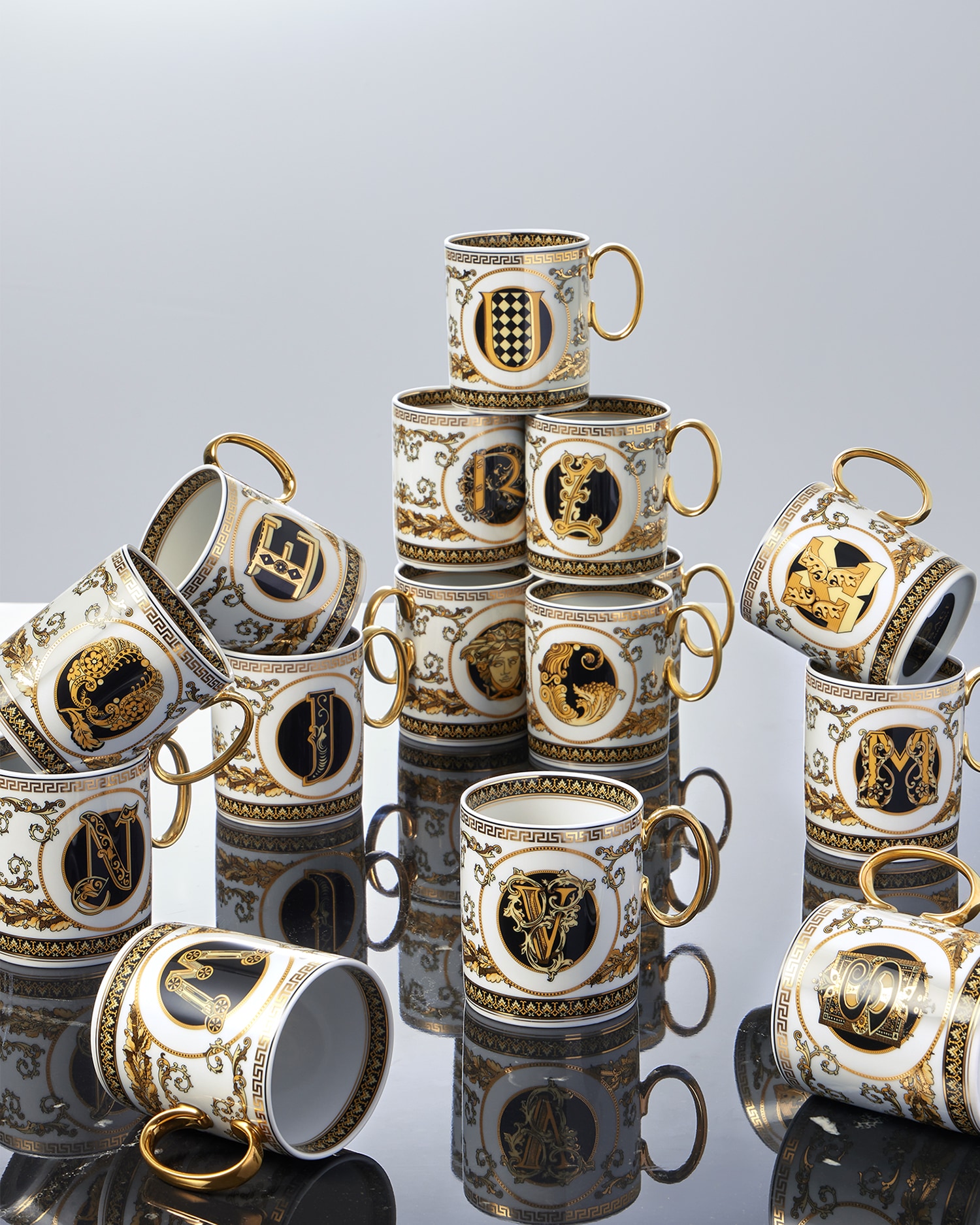 Versace Porcellane E Cristalli Virtus Alphabet Z Mug