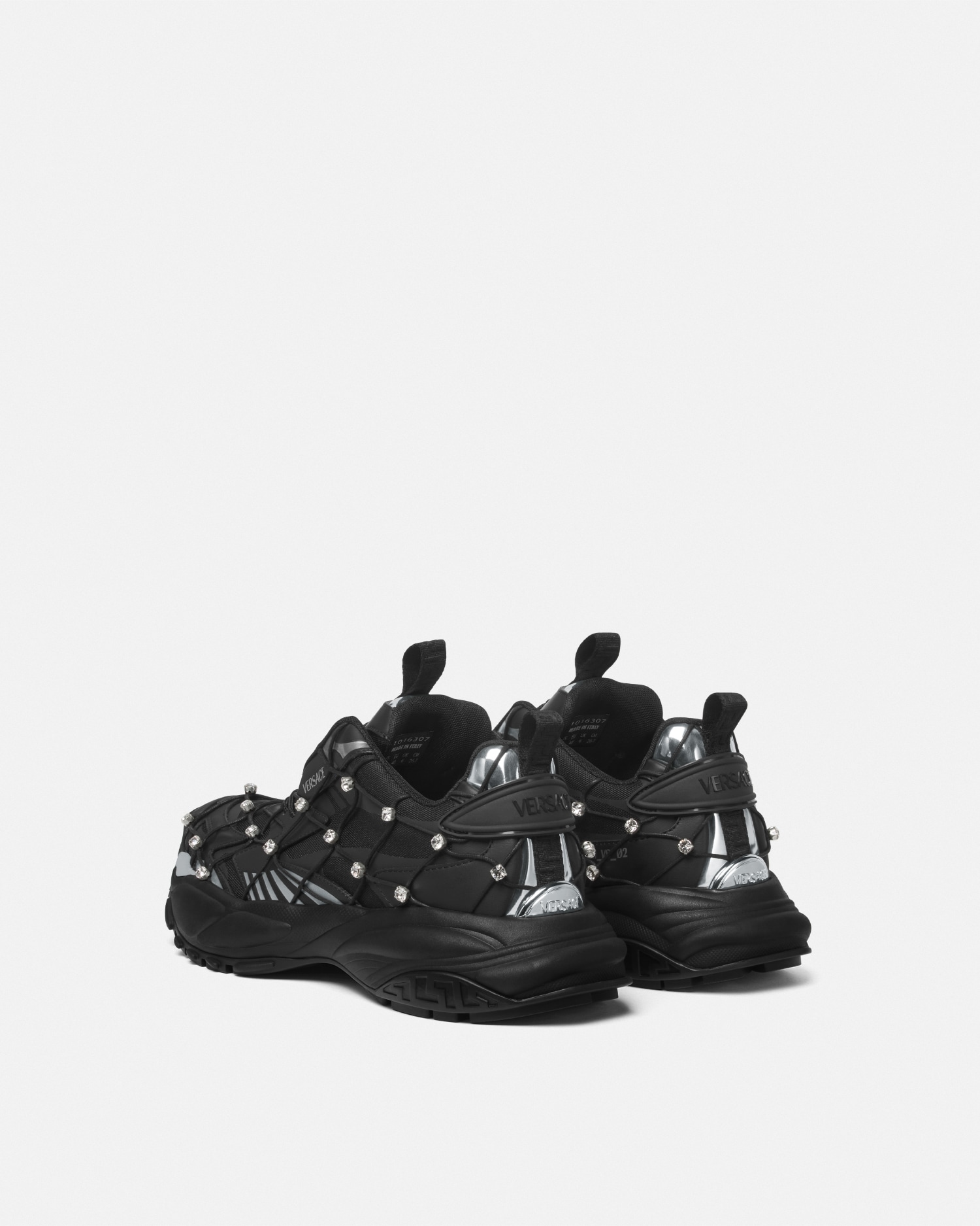 Versace Mercury M_VS_02 Embellished Sneakers