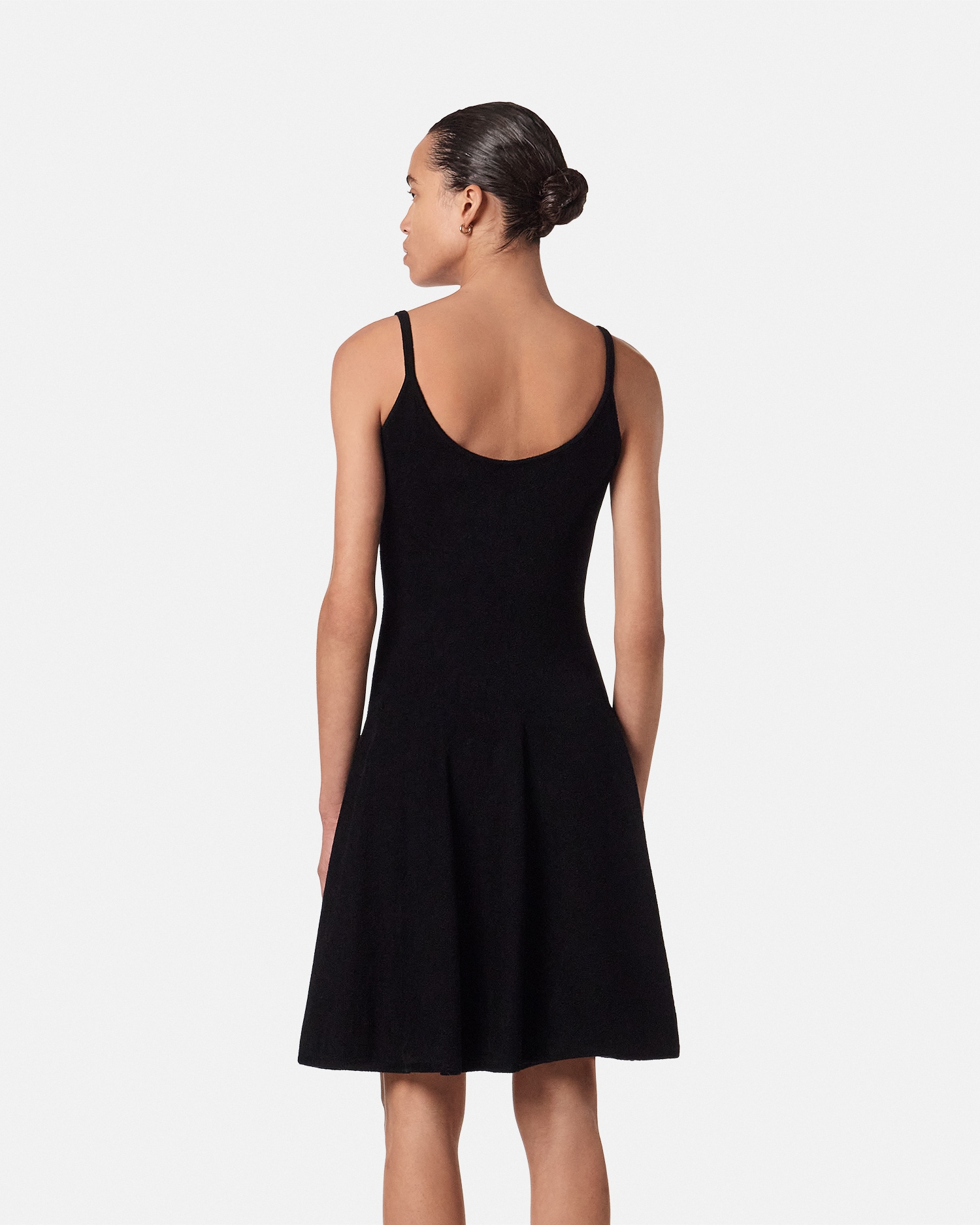 Chenille Flared Mini Dress