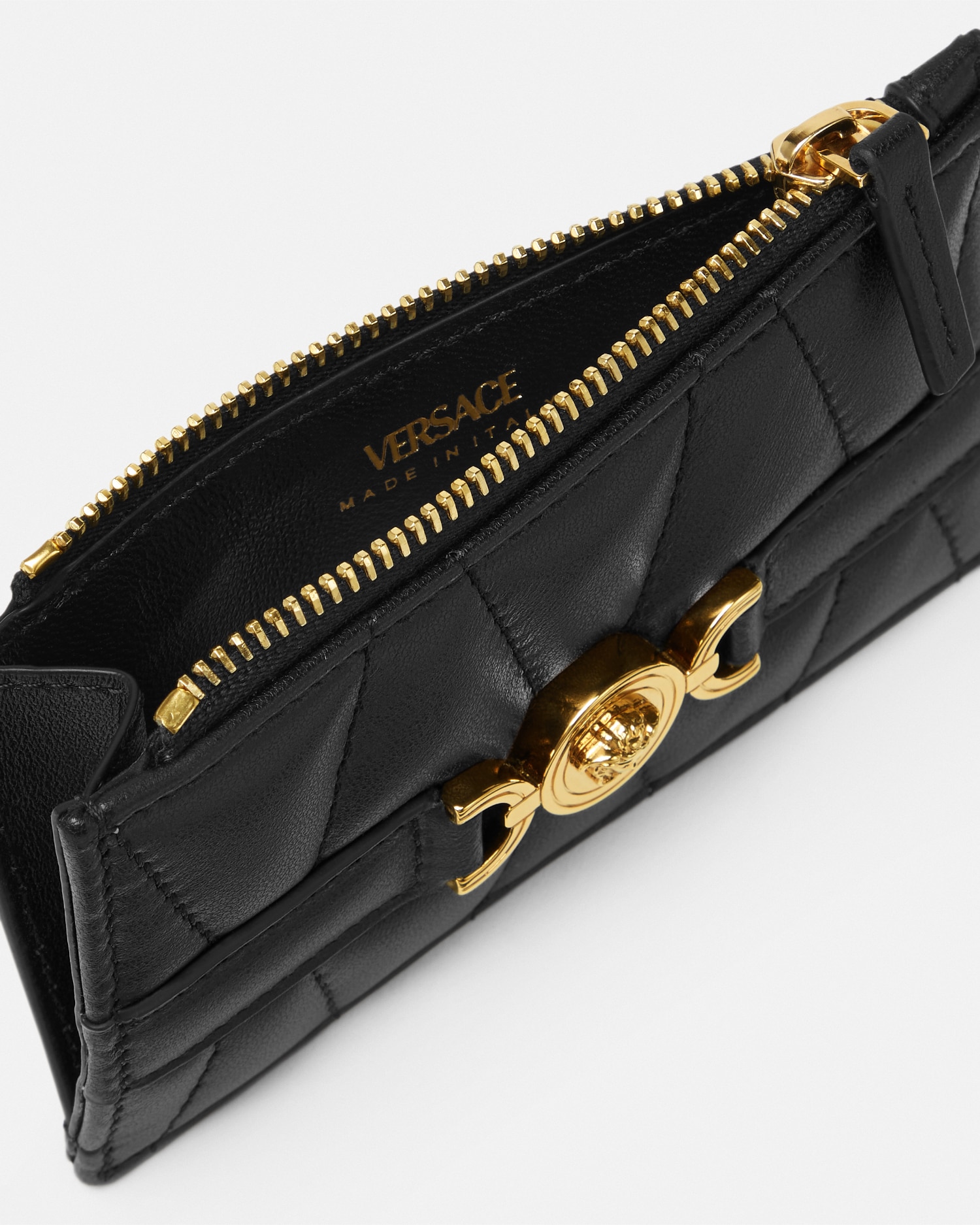 Medusa '95 Quilted Nappa Card Holder