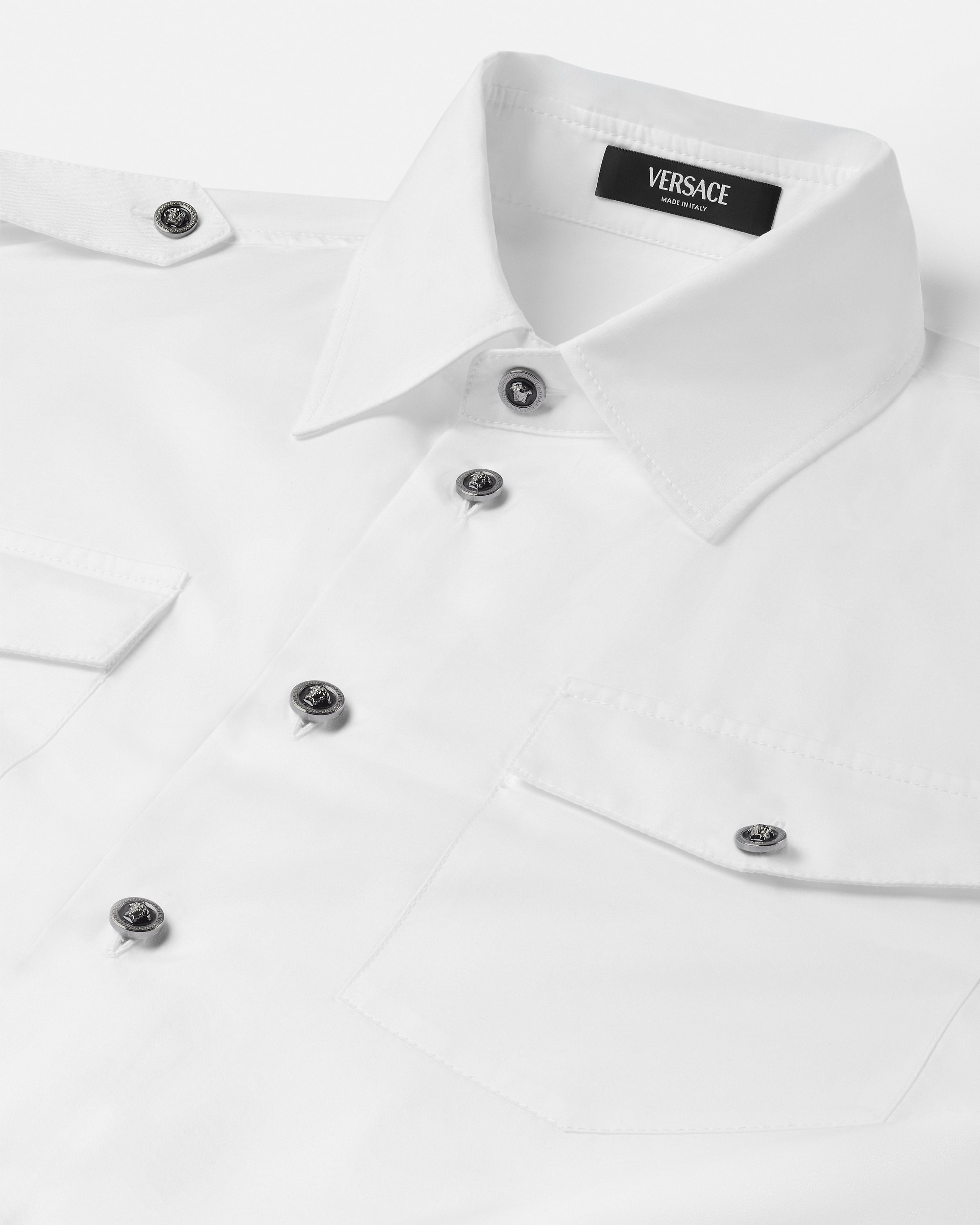 Cotton-Poplin Regular Shirt