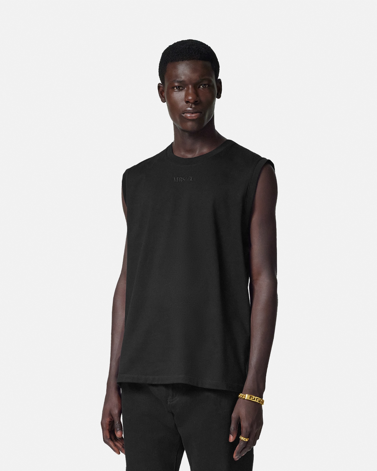 Embroidered Logo Tank Top
