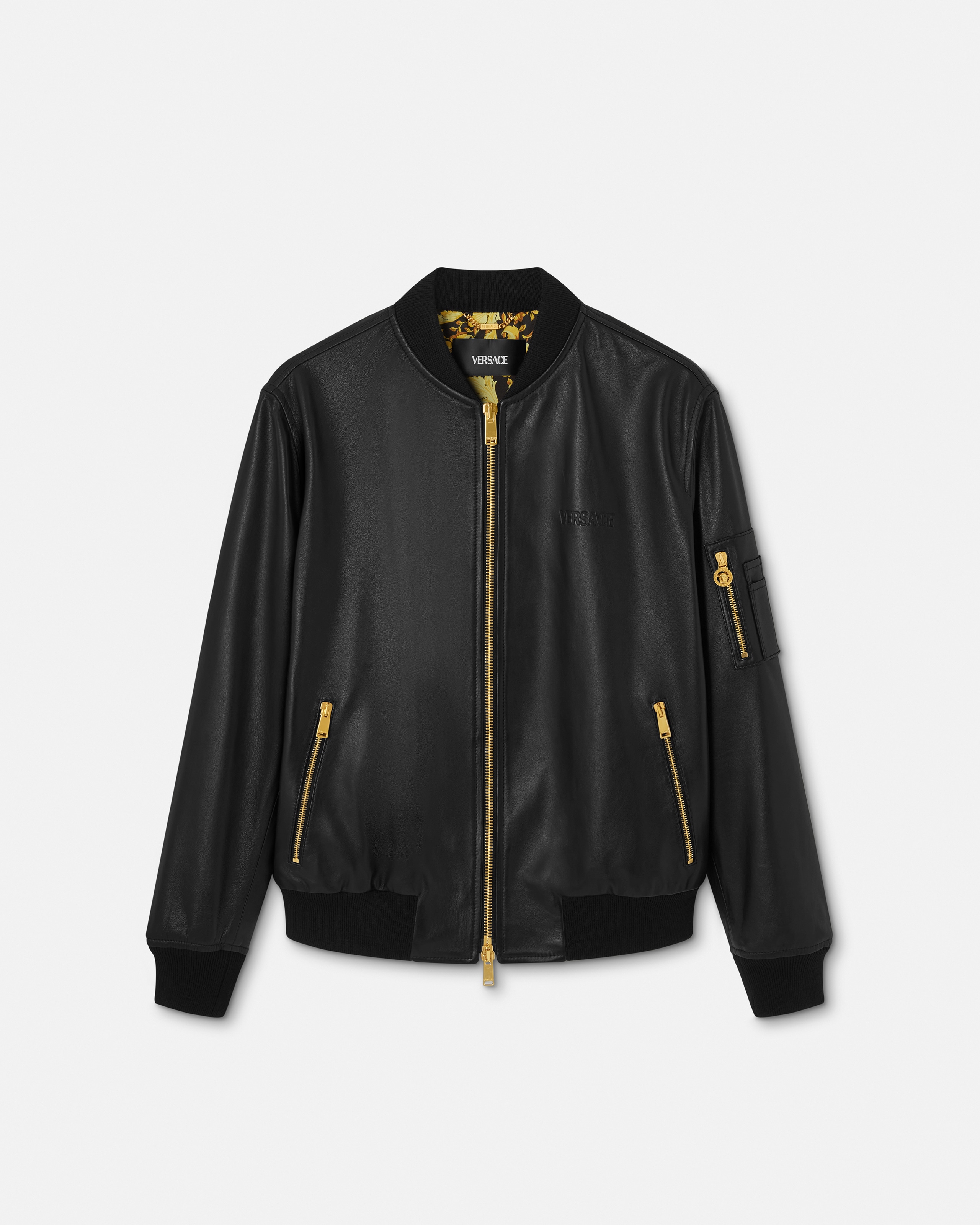 Leather Bomber