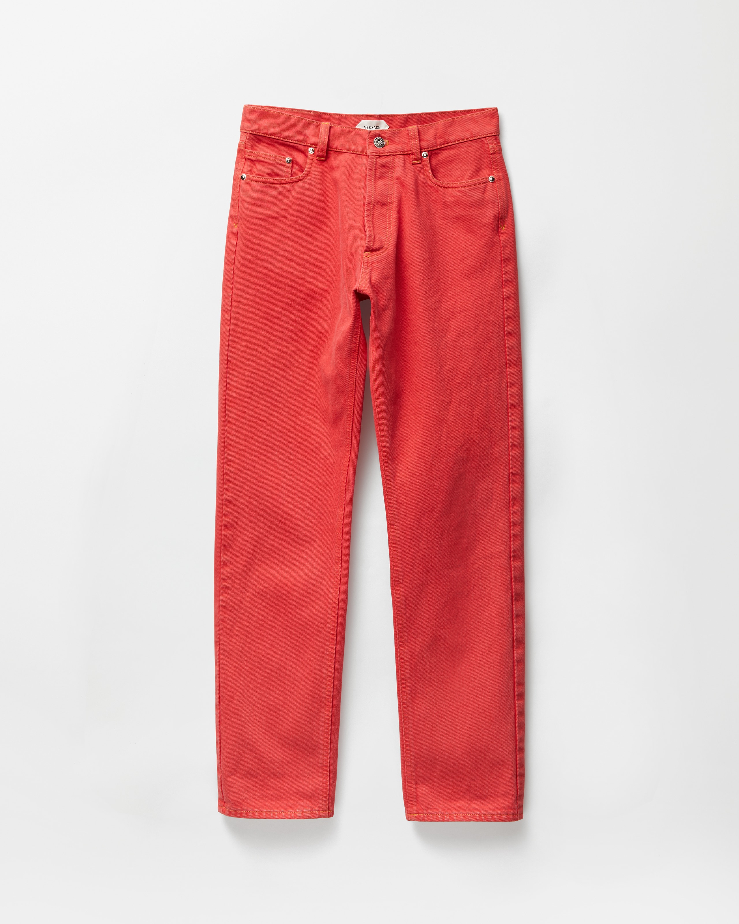 Versace Jean Coupe Classique In Red