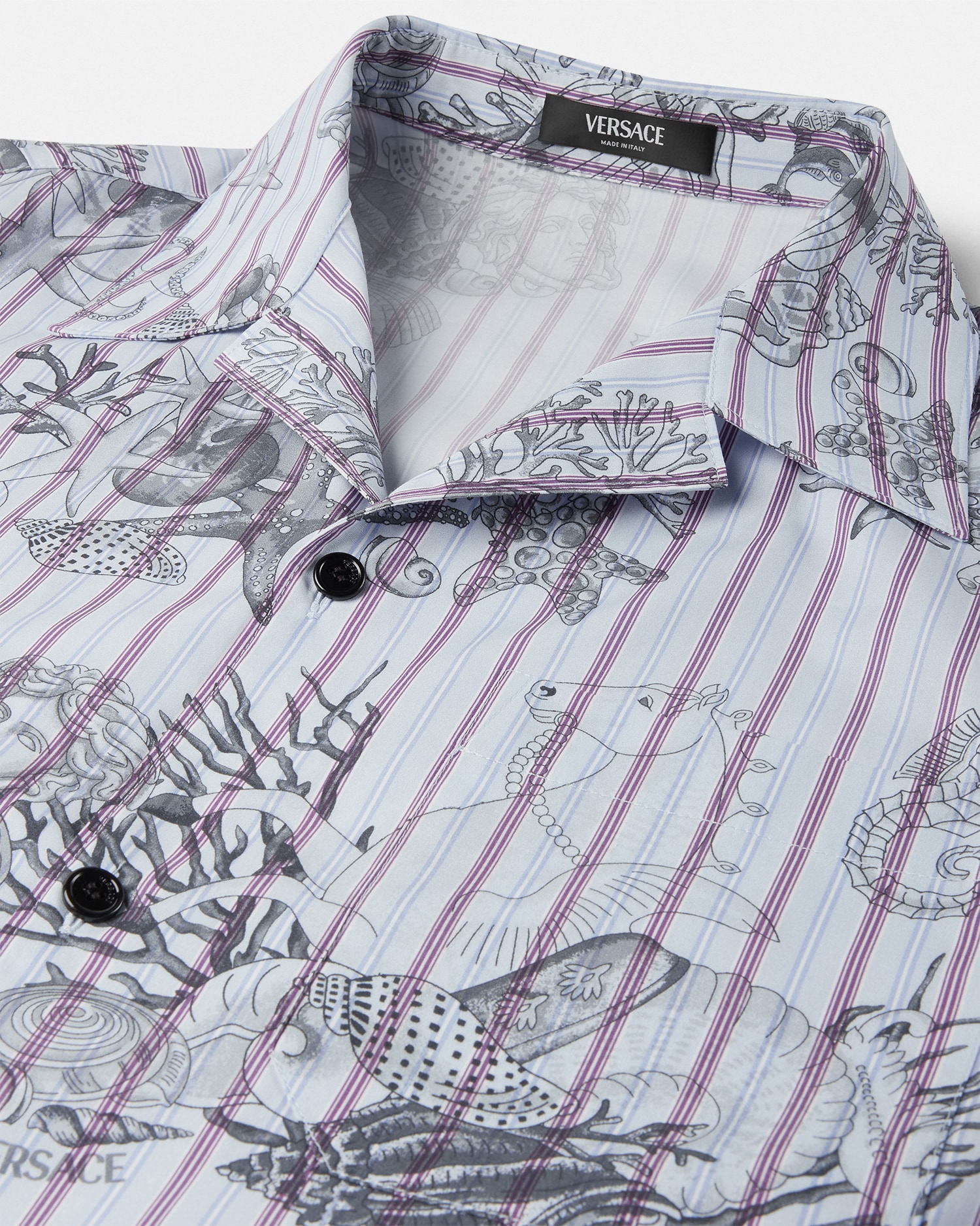 Coral Theatre Striped Shirt