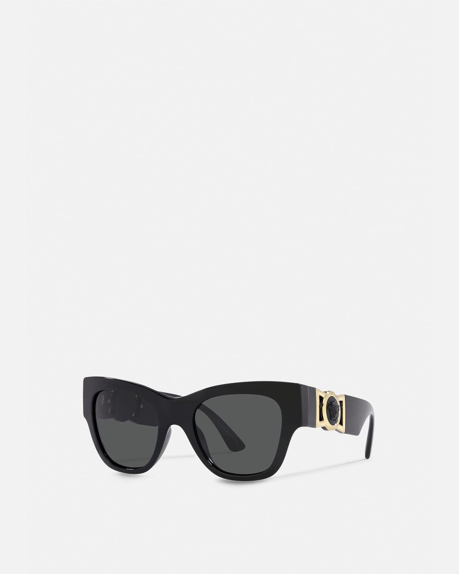 Versace Medusa Biggie Butterfly Sunglasses In Black | ModeSens