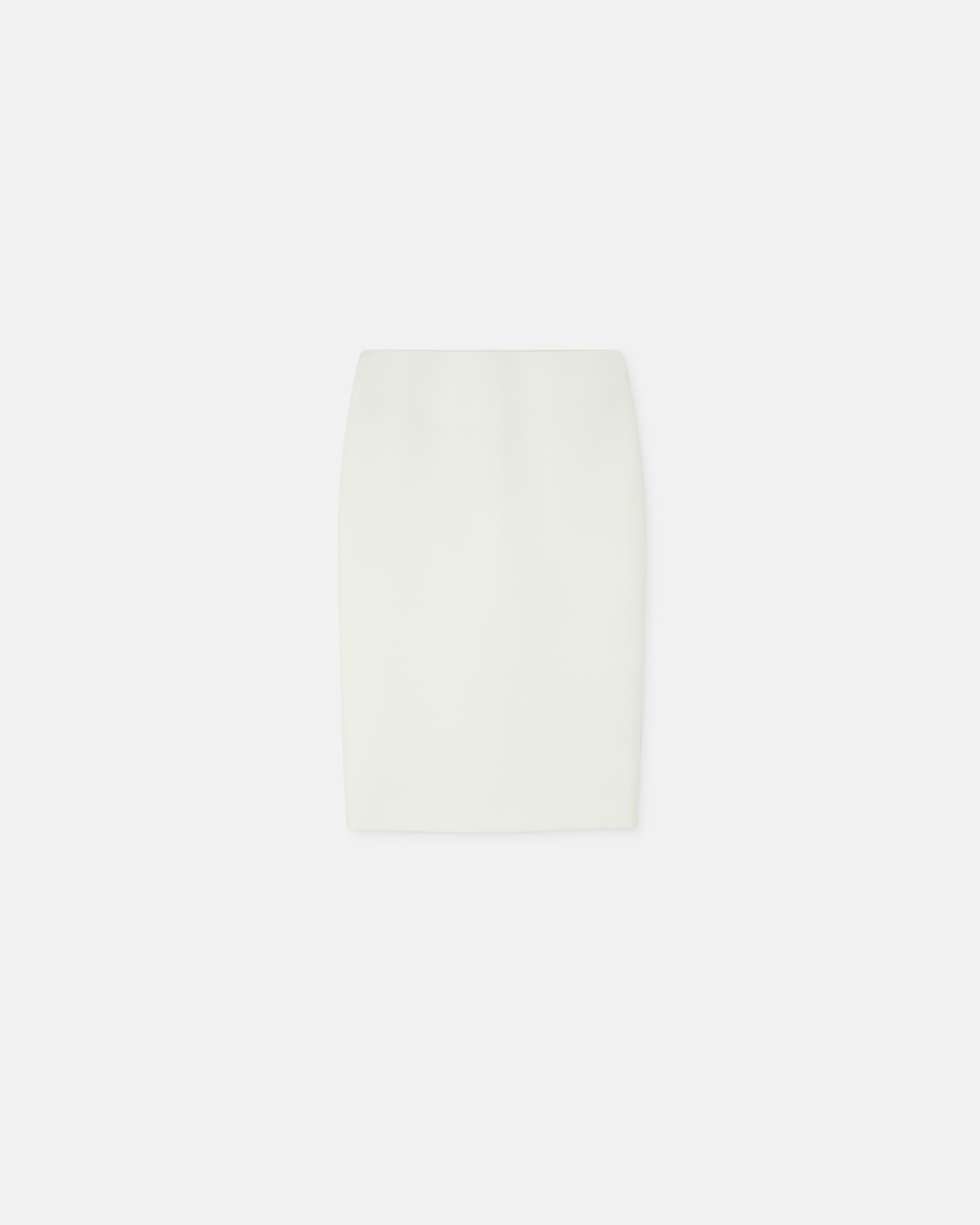 Versace Double-wool Crêpe Pencil Skirt In White