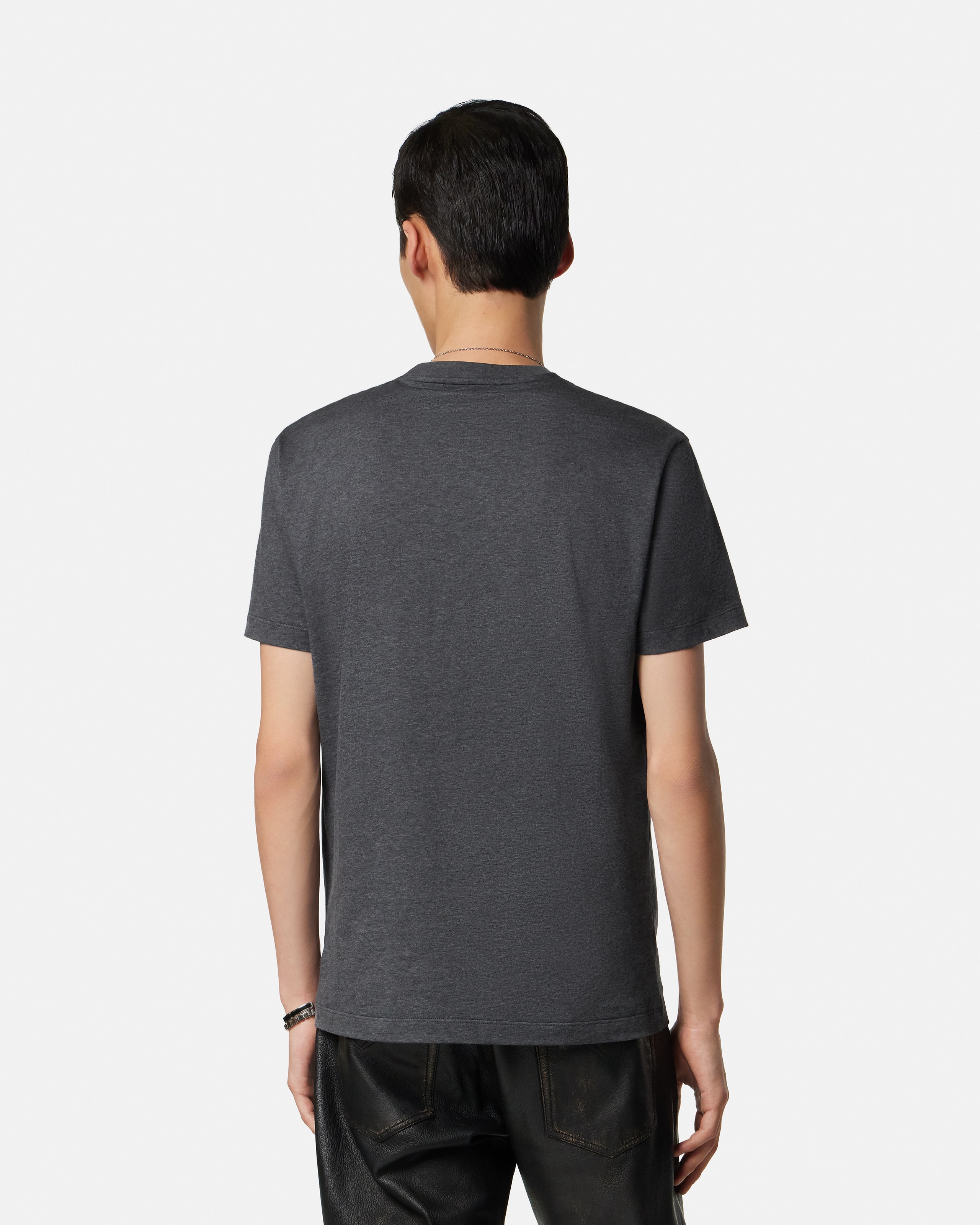 Embroidered Cotton-Jersey Slim T-Shirt