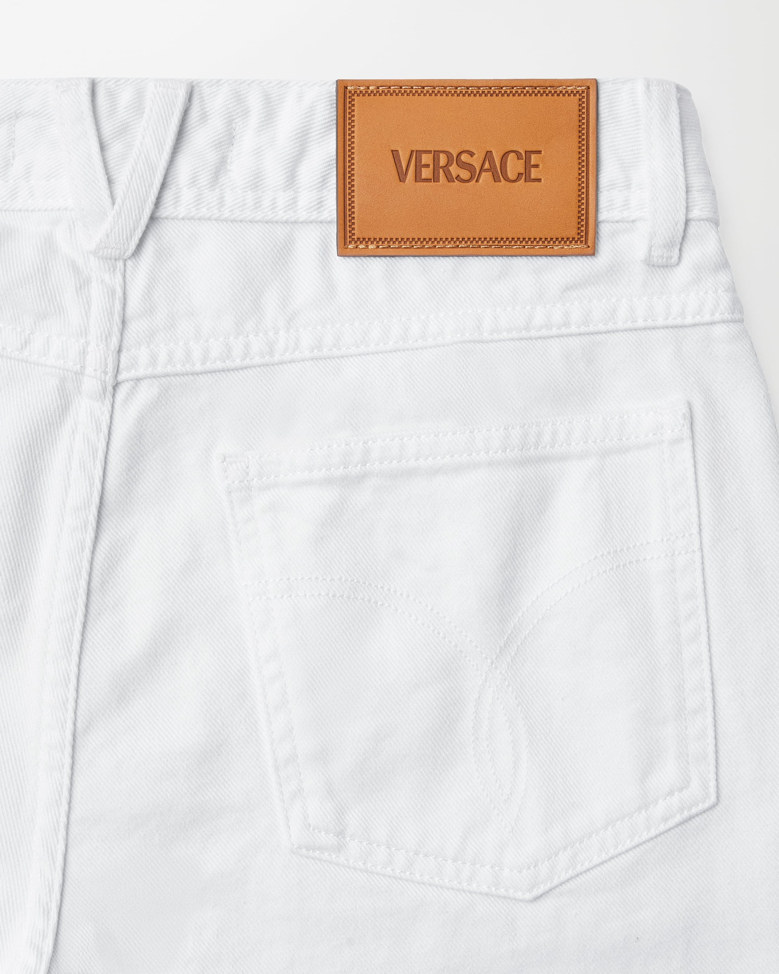 Regular Jeans White | VERSACE