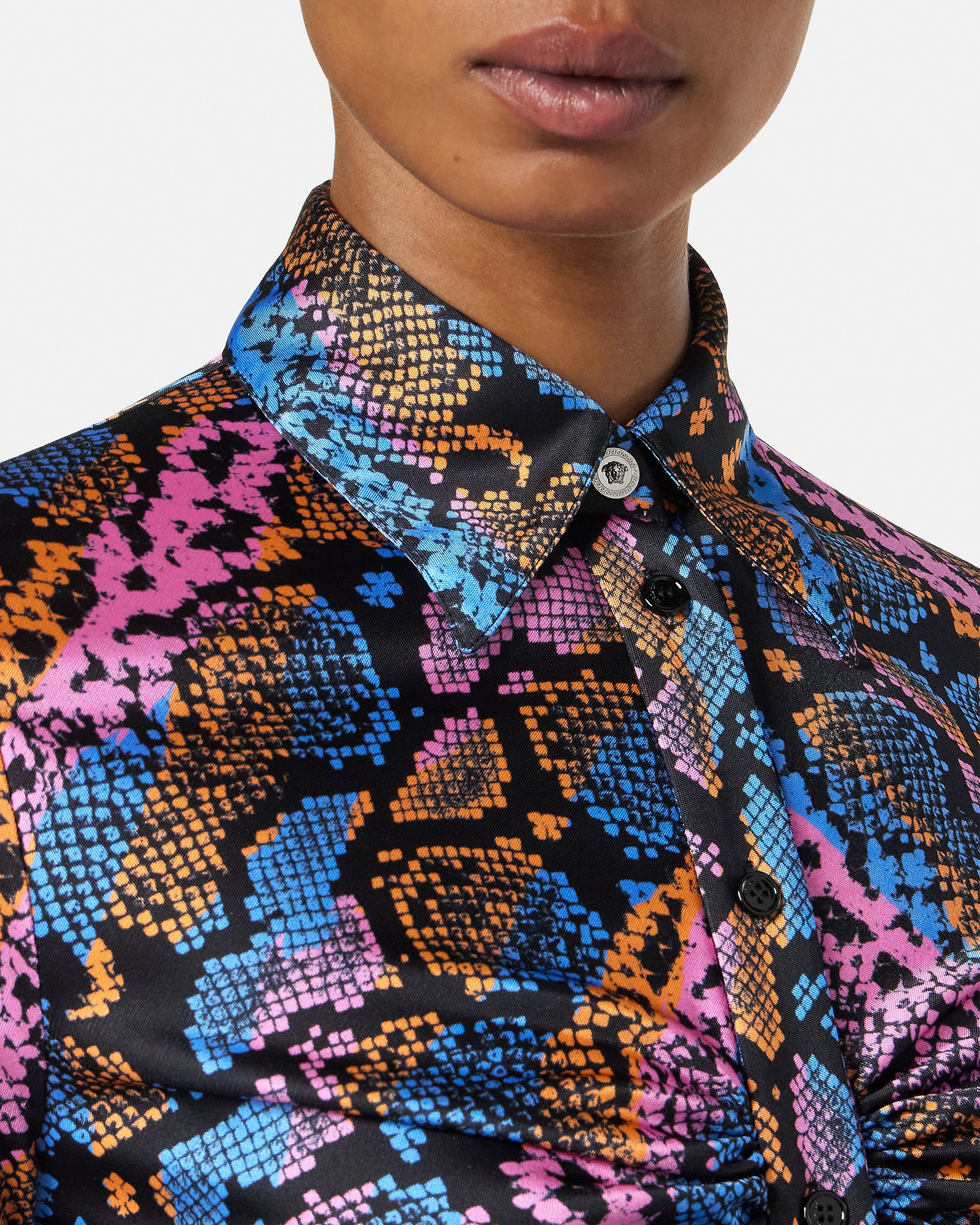 Printed Viscose-Jersey Shirt