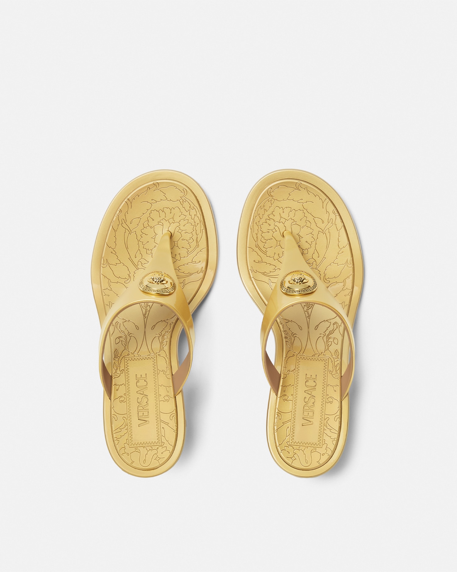Alia Metallic Thong Sandals 55 mm