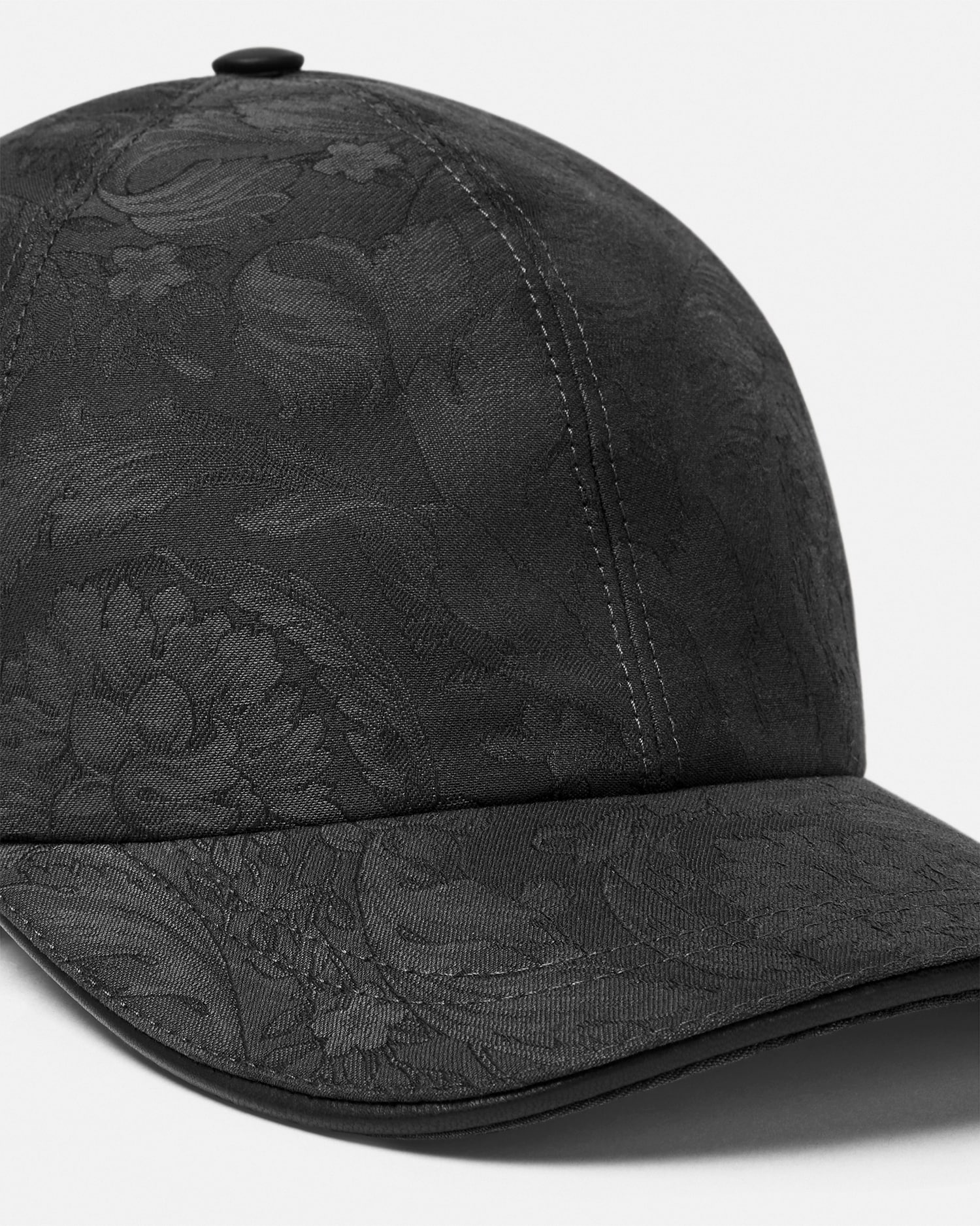 Jacquard Canvas Baseball Cap