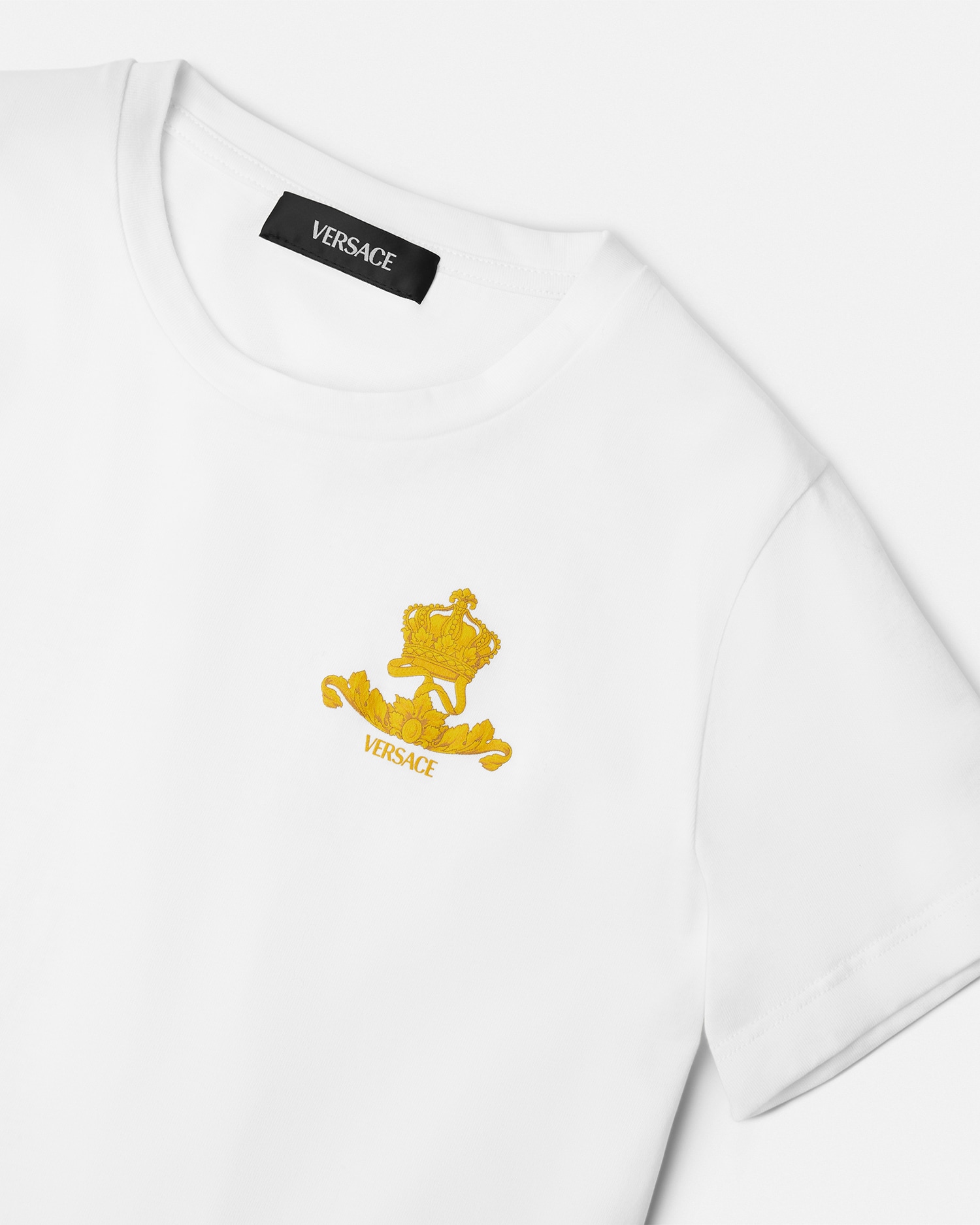 Versace Logo Crest Kids T-Shirt