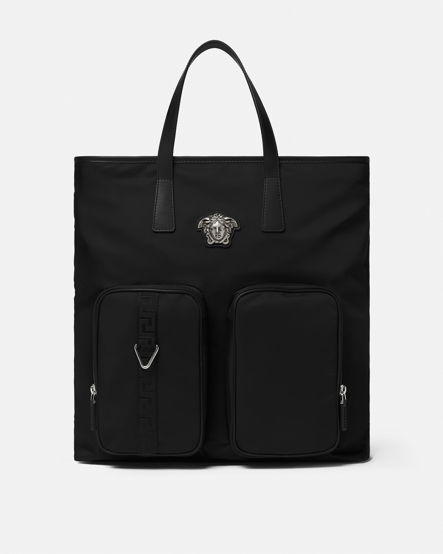 Versace La Medusa Nylon Tote Bag