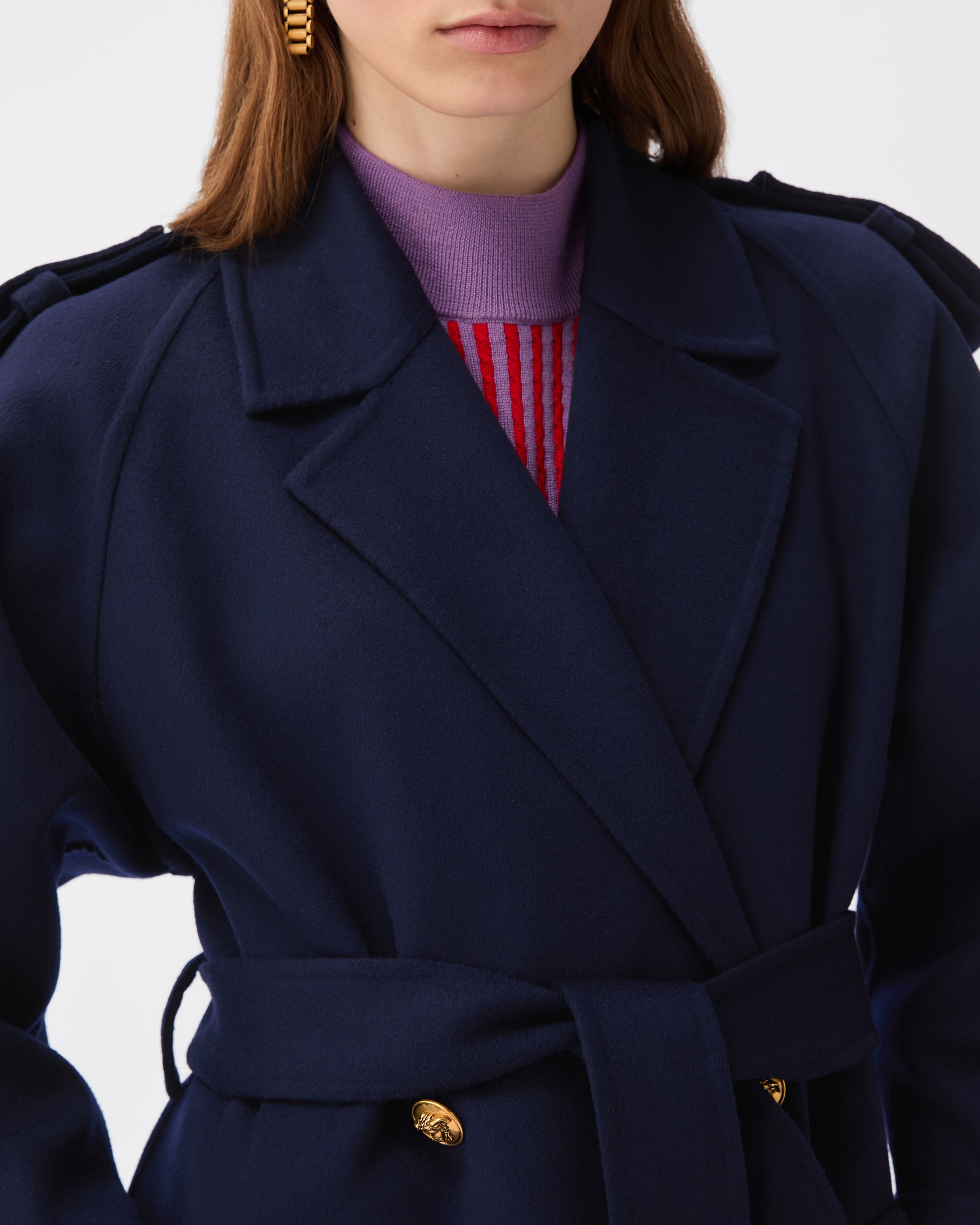 Versace Coats for Women | US Online Store
