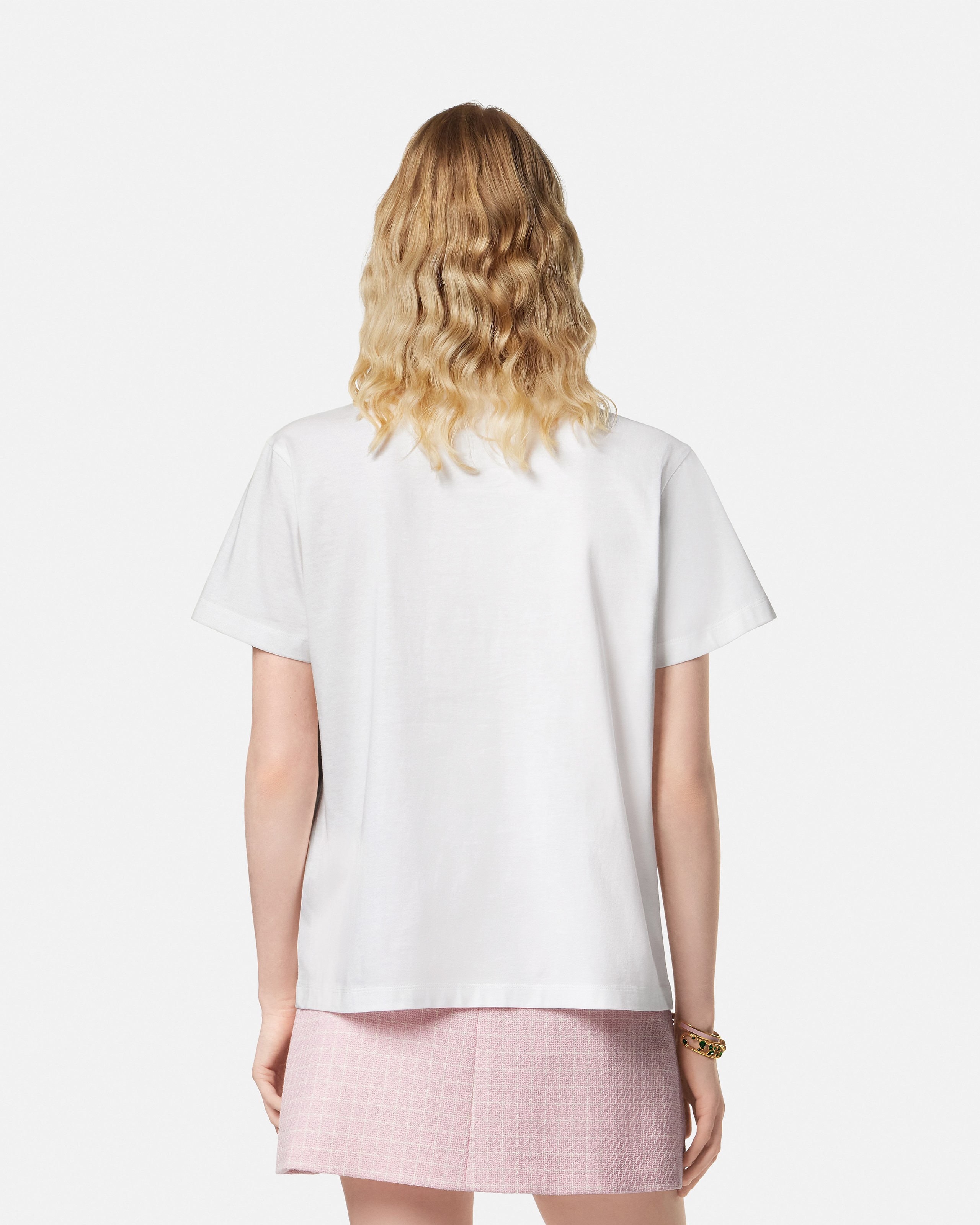 Embroidered Cotton-Jersey T-Shirt