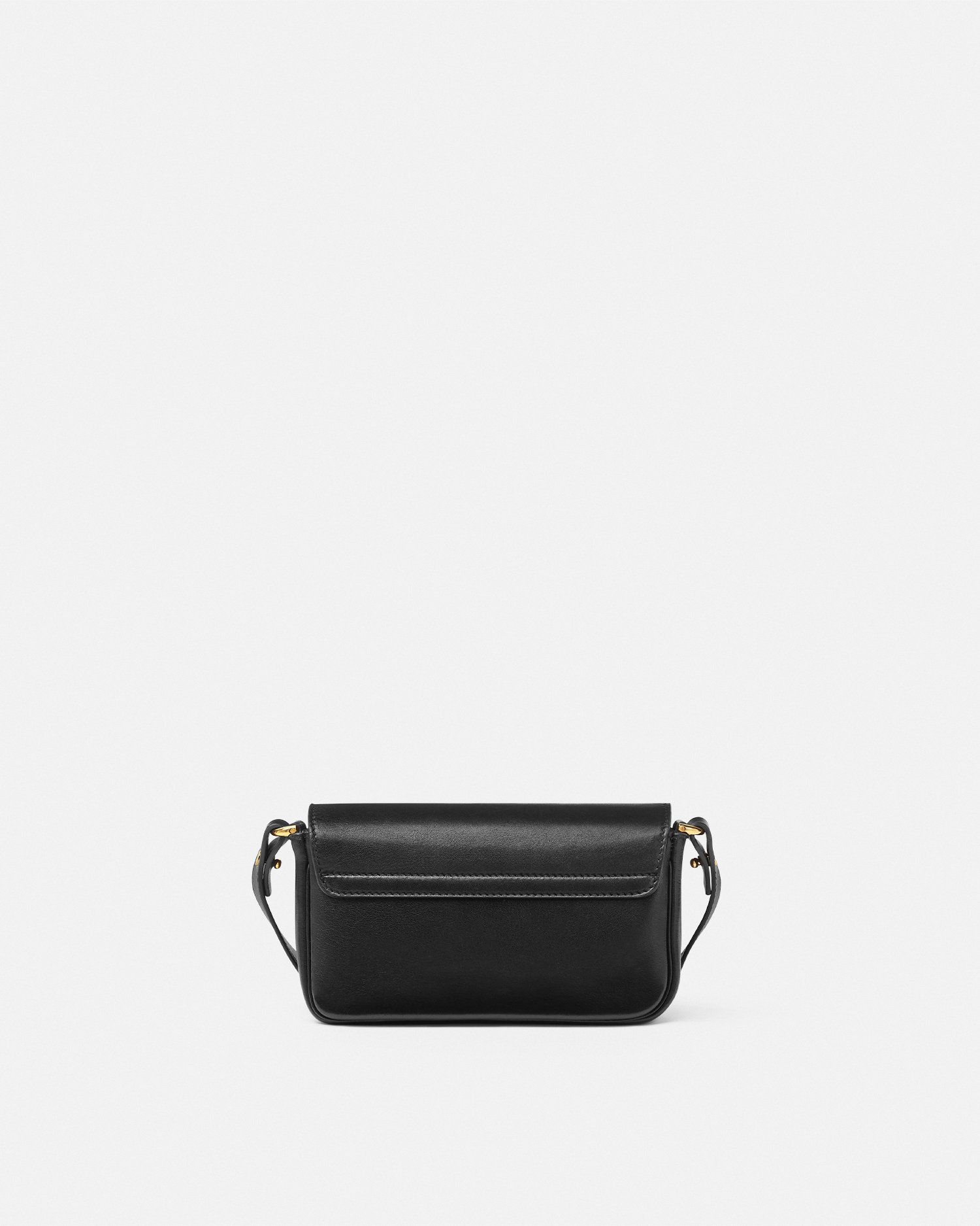 Versace Tag Nappa Mini Bag Black,Gold | VERSACE US