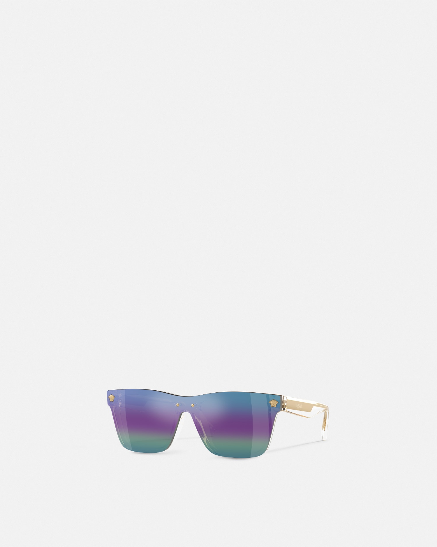 Versace Medusa Kids Shield Sunglasses In Multicolor