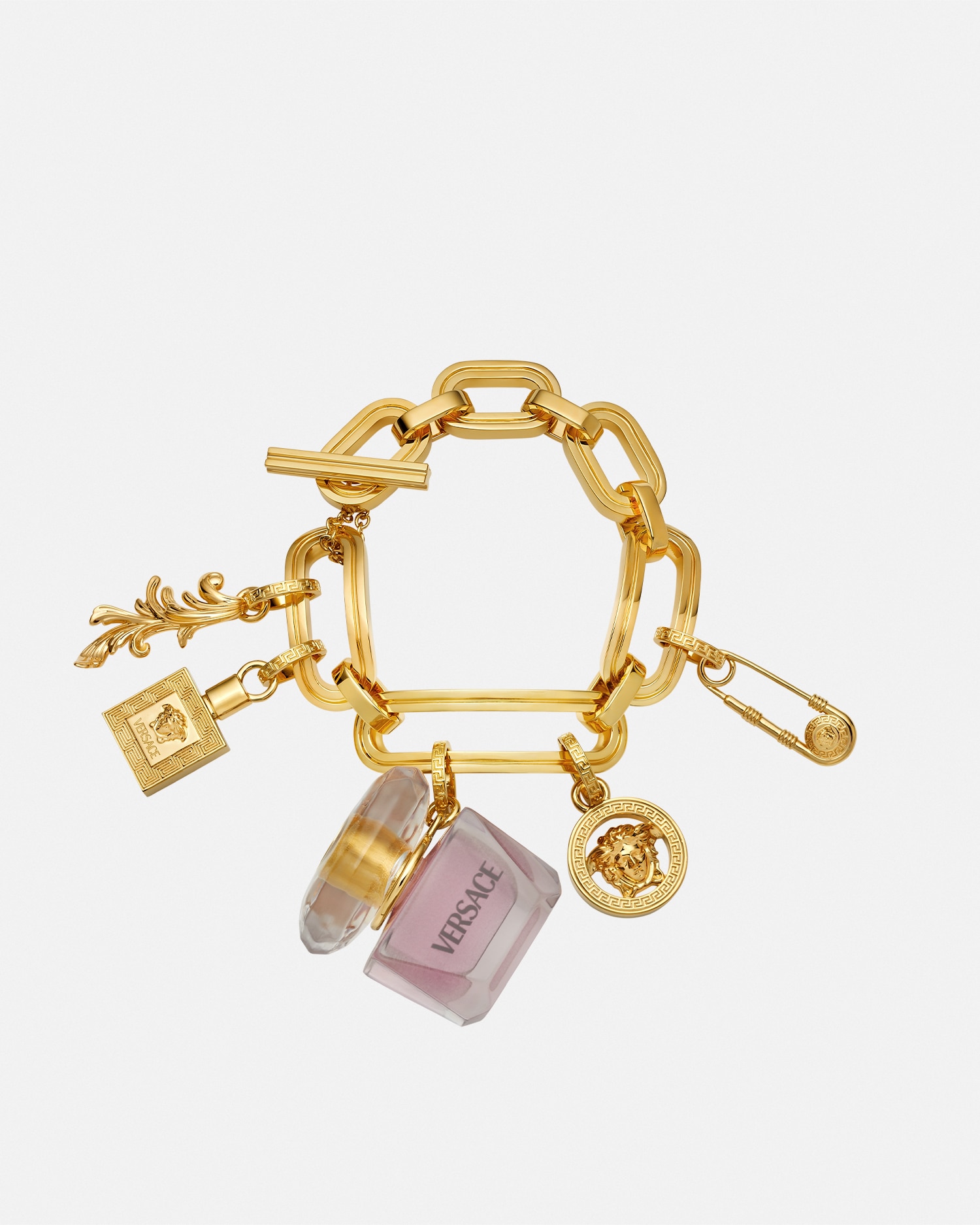 Versace Bracelet Bright Crystal In Yellow