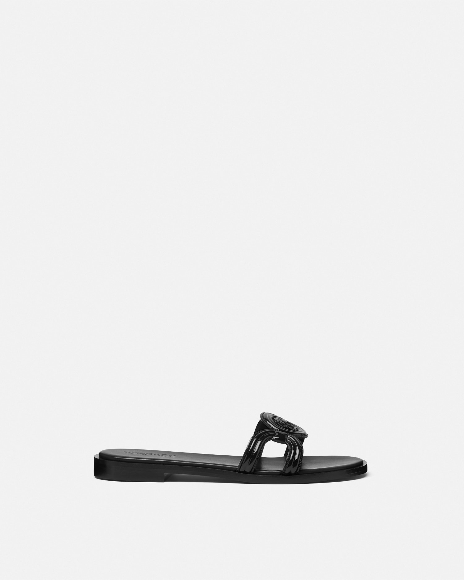 Medusa '95 Patent Flat Sandals