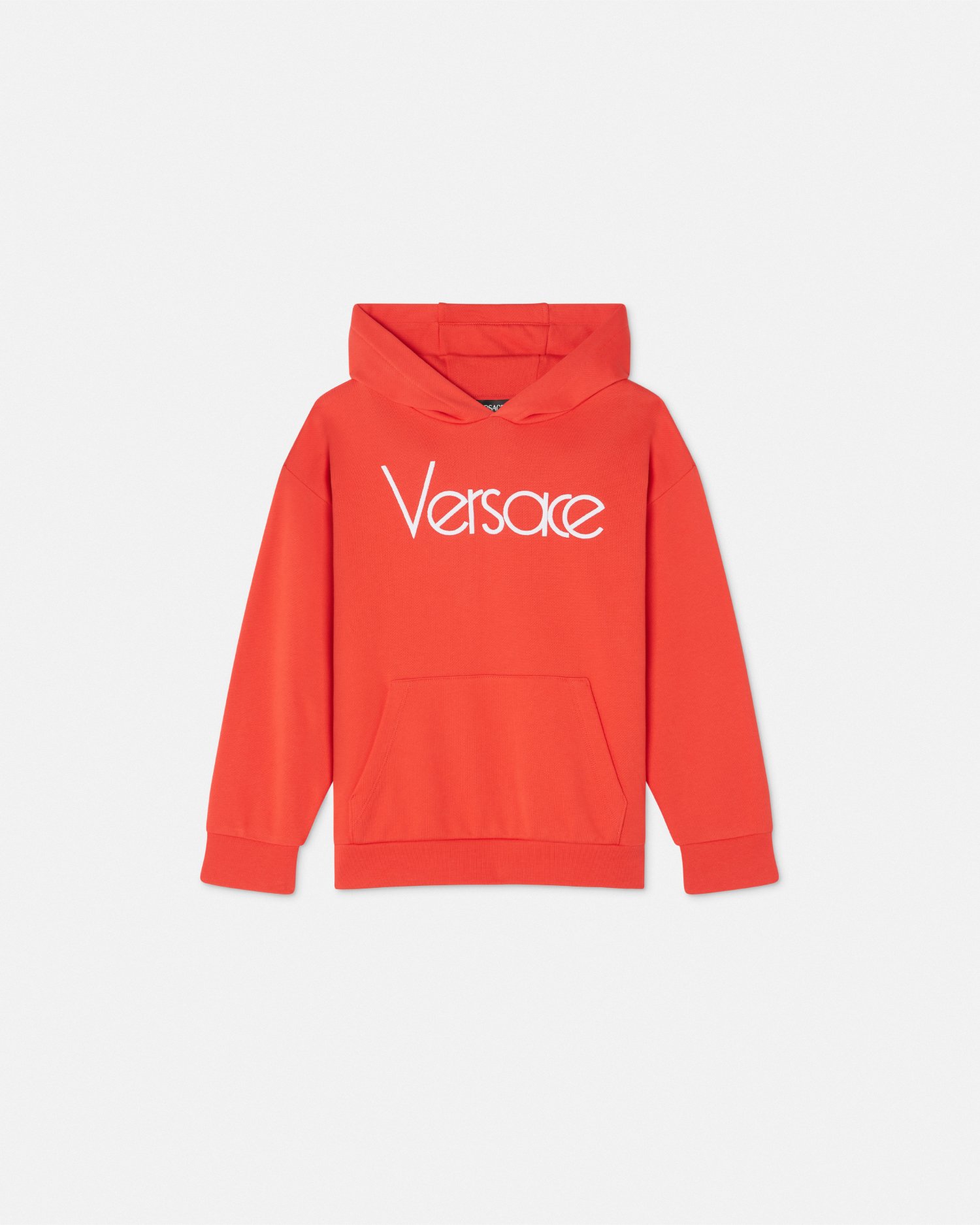 Versace Hoodie 1978 Re-edition Logo Kids In Rouge