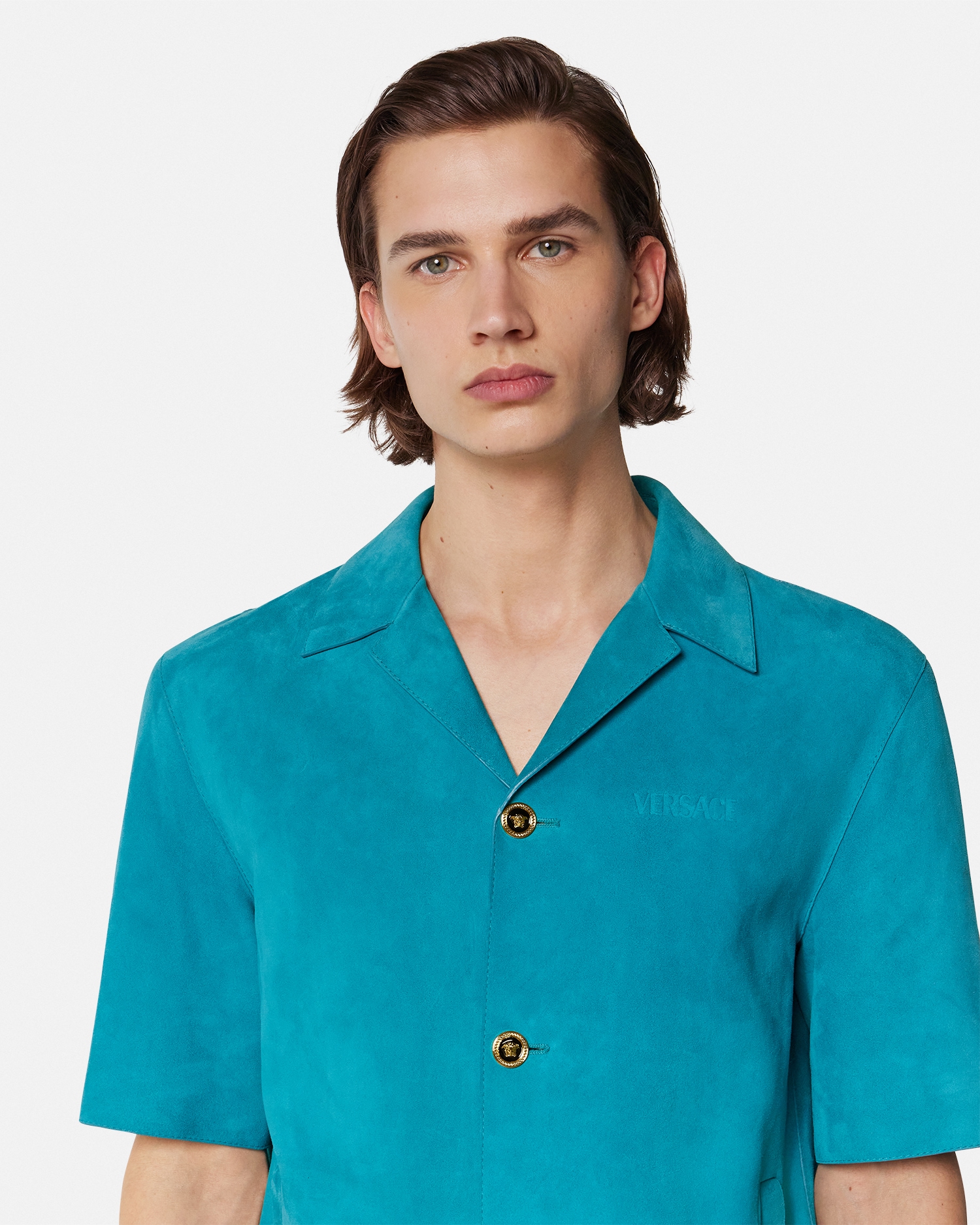Suede Overshirt