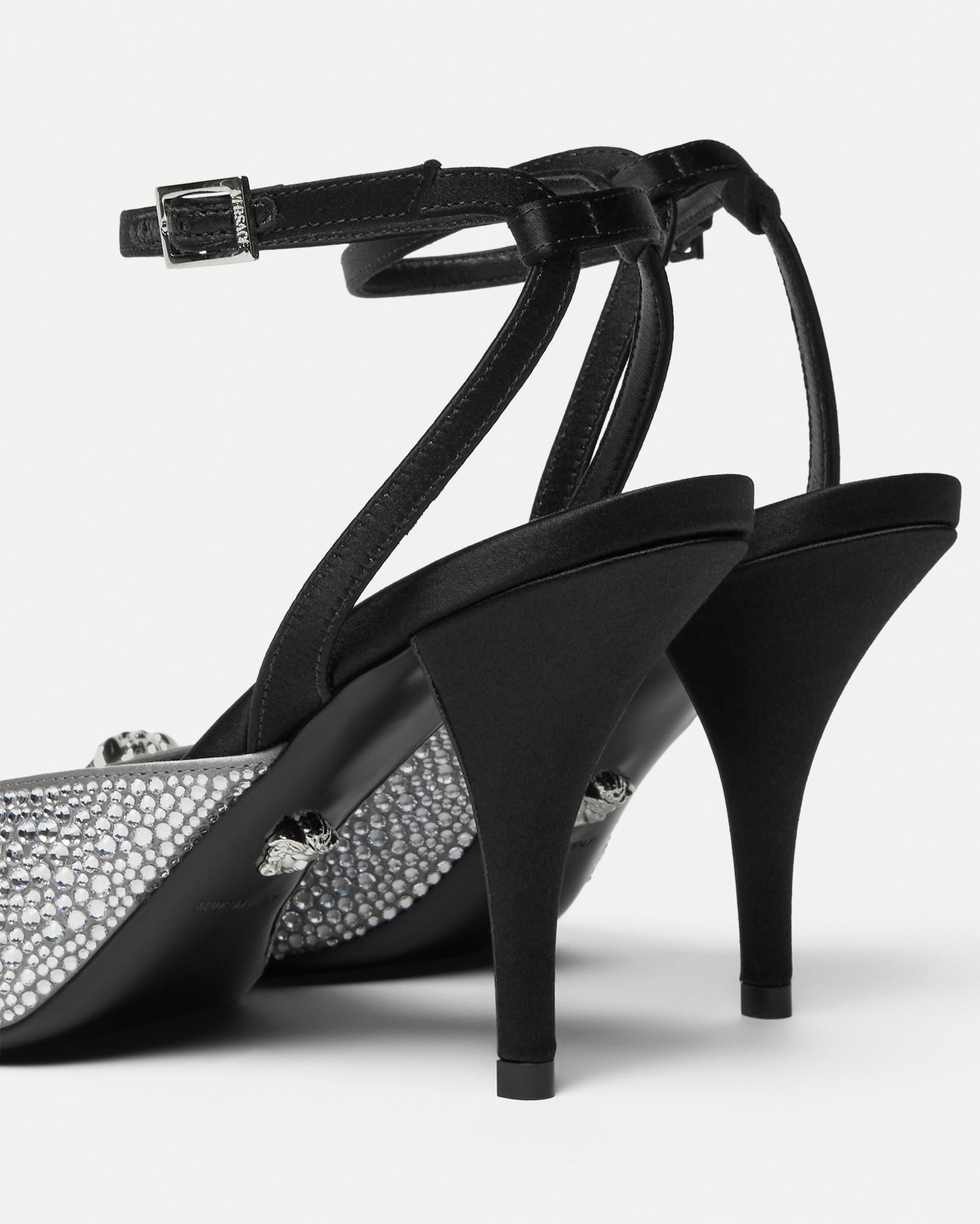 Crystal La Medusa Slingback Pumps 85 mm