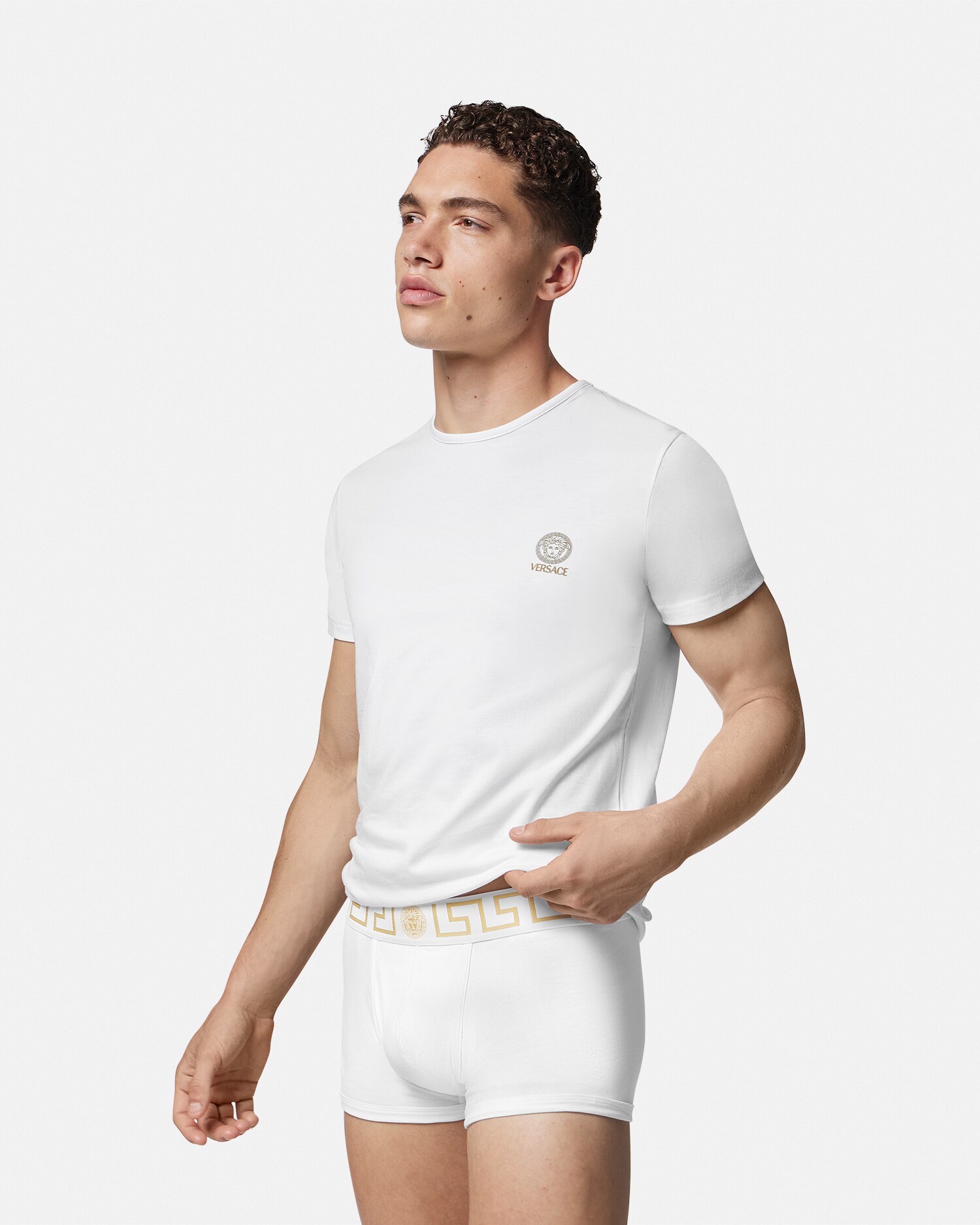 Cotton-Jersey Trunks 3-Pack | VERSACE US