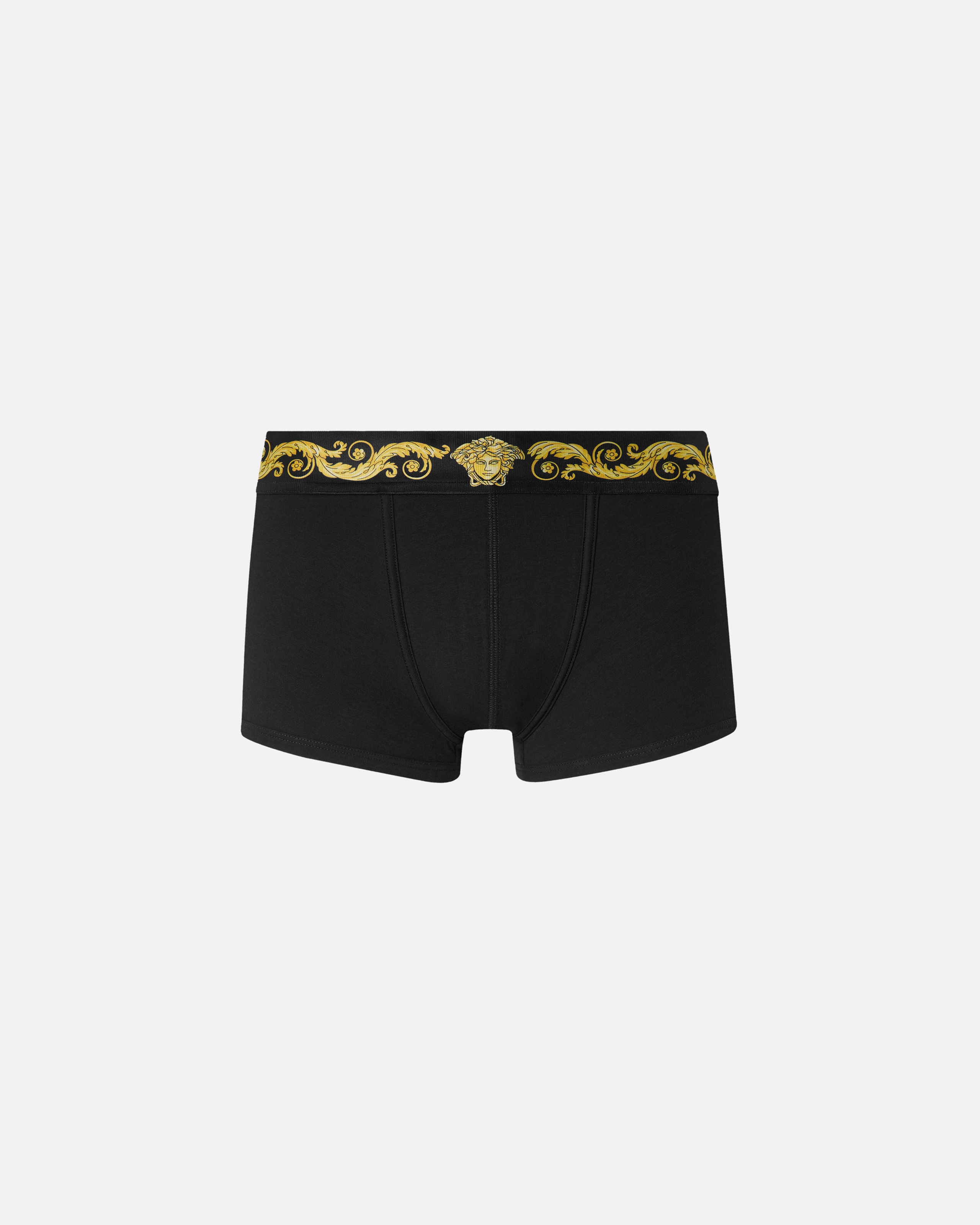 Printed Cotton-Jersey Trunks