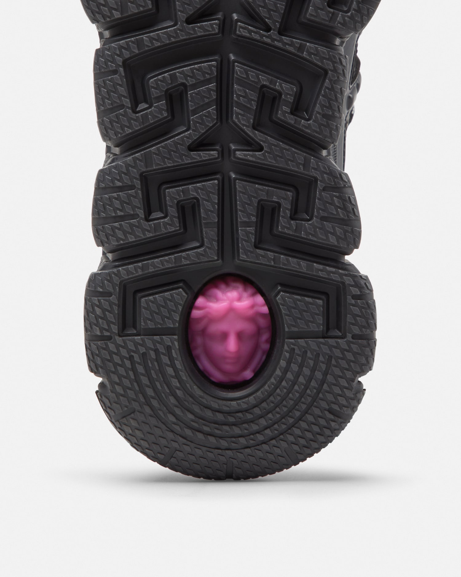 Trigreca Jacquard Leather Sneakers