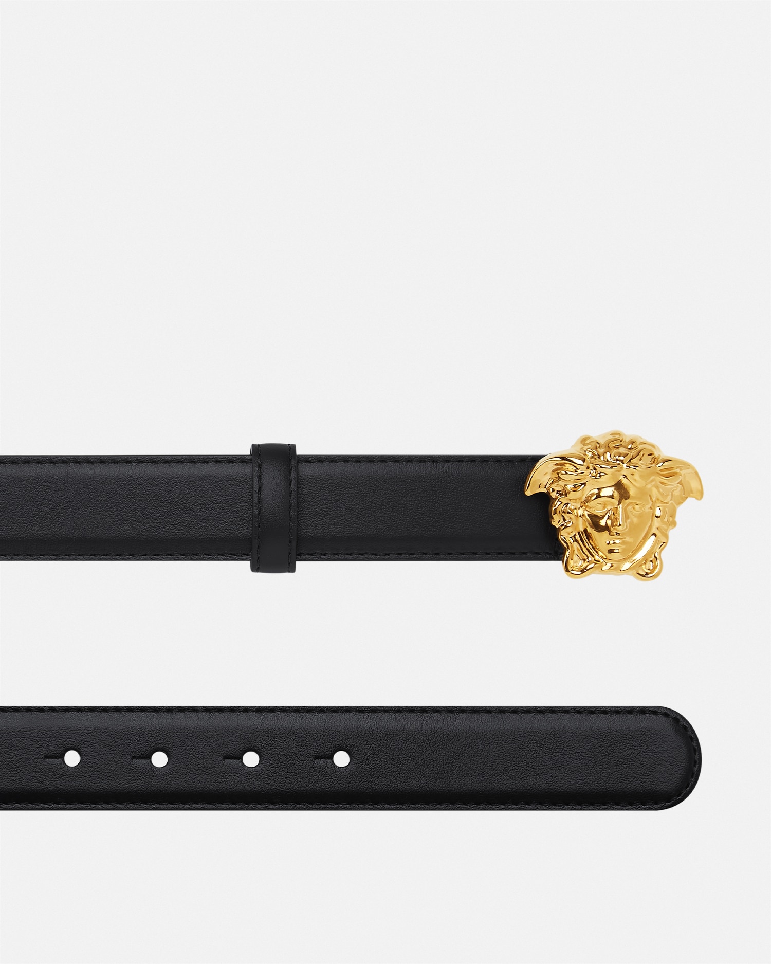 La Medusa Leather Belt 1.2" / 3 cm