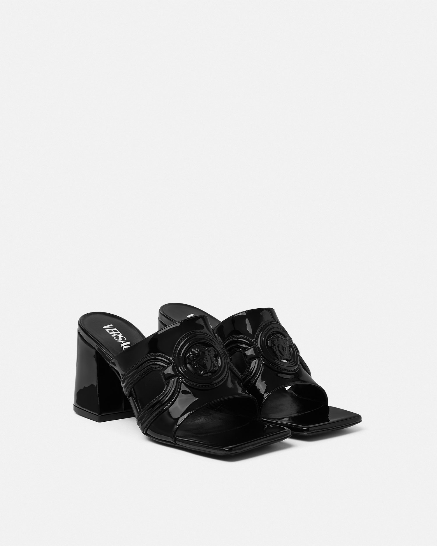 Medusa '95 Patent Mules 70 mm