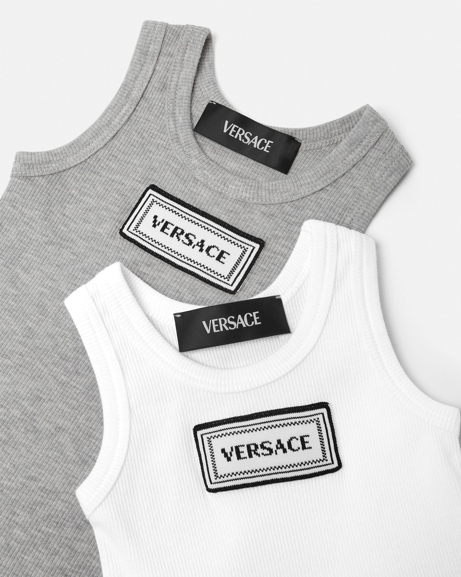 Versace Logo Baby Bodysuit 2-Pack