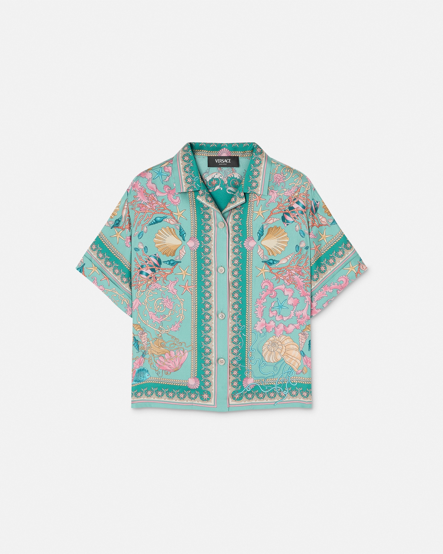 Underwater Barocco Silk Kids Shirt