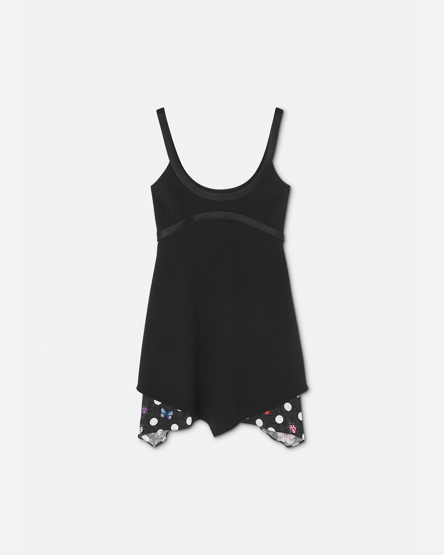 Versace X Dua Lipa Butterflies Minidress In Print