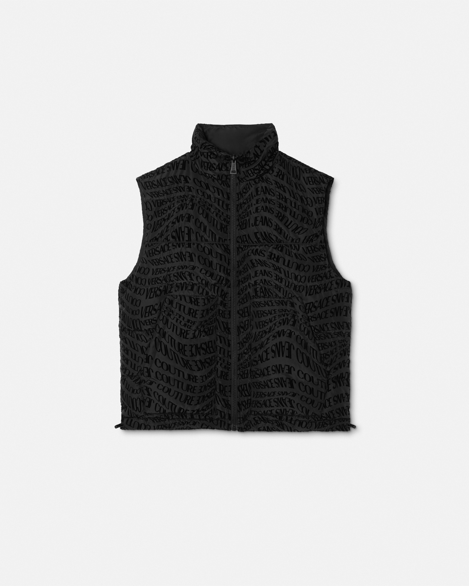 Liquify Logomania Flock Reversible Vest