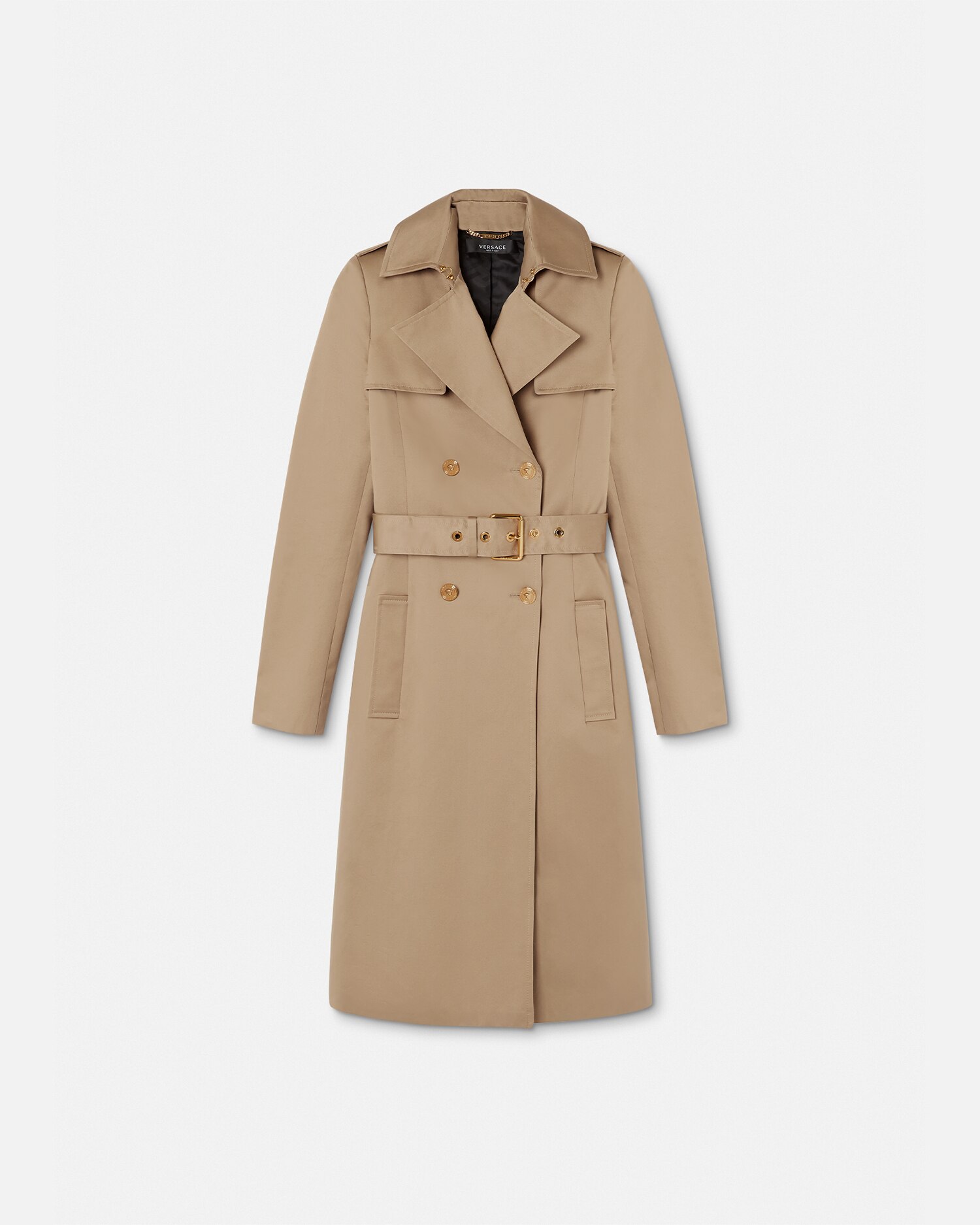 Gabardine Trench Coat