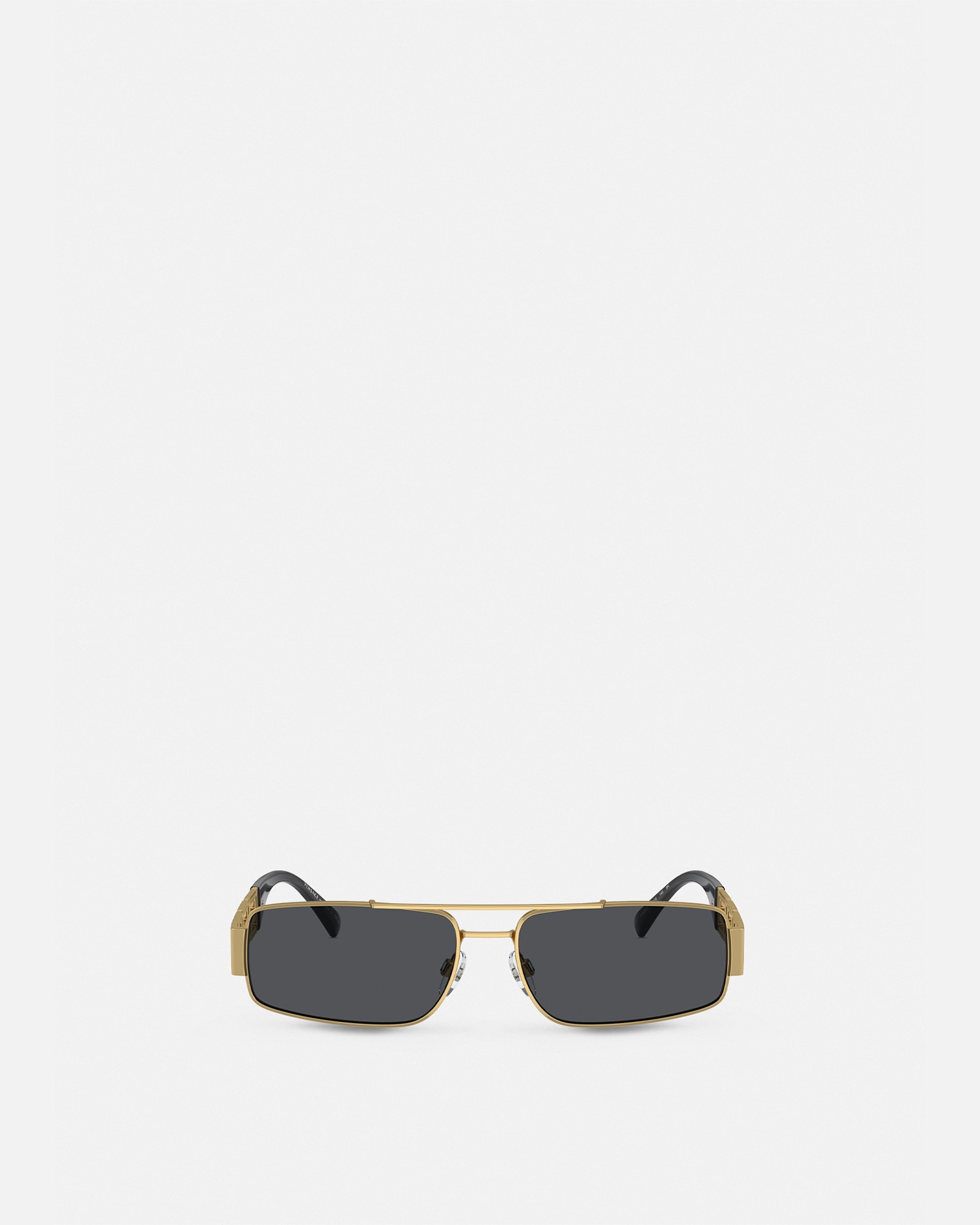 Shop Versace Greca Sunglasses In Onul