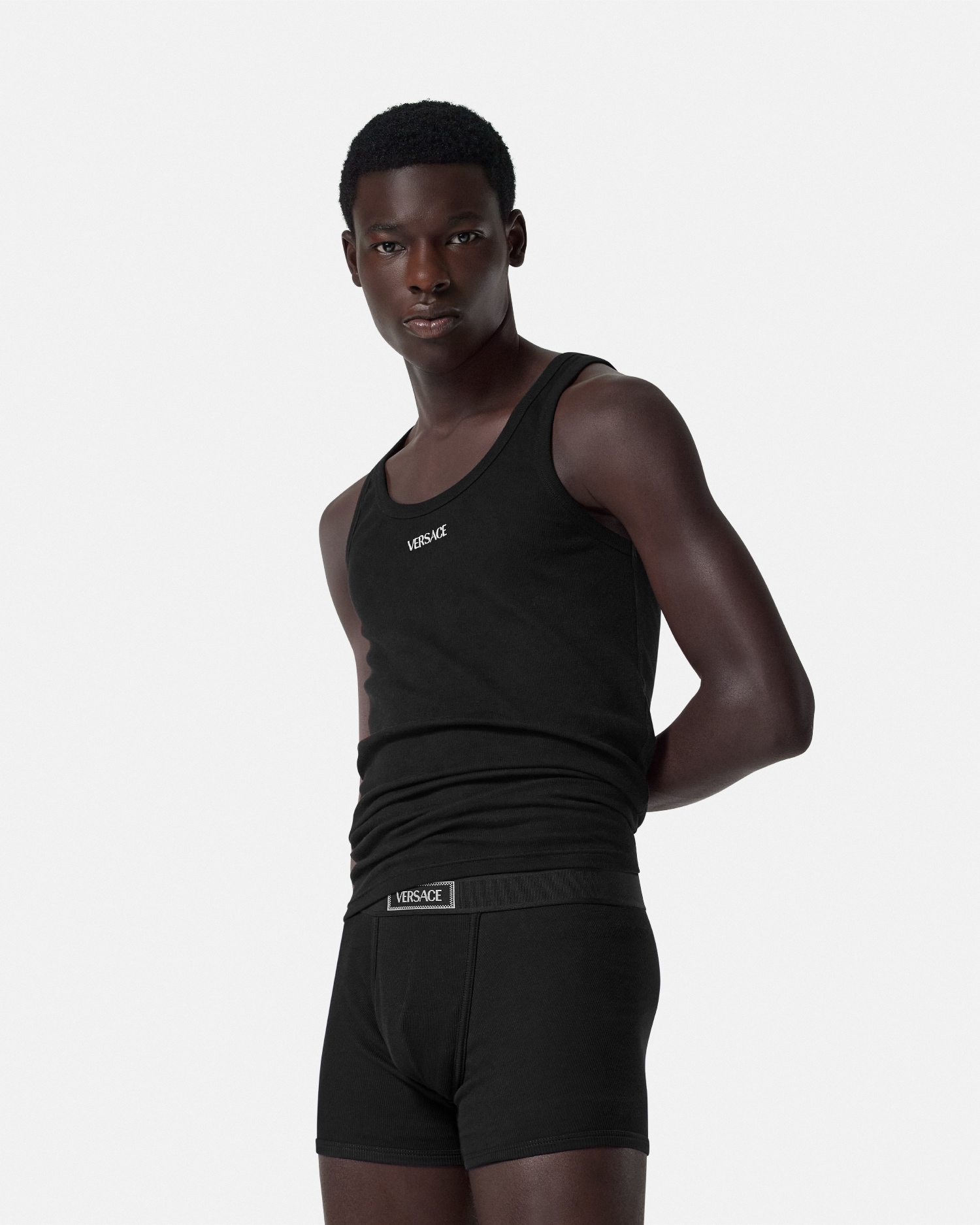 Cotton Ribbed Long Trunks