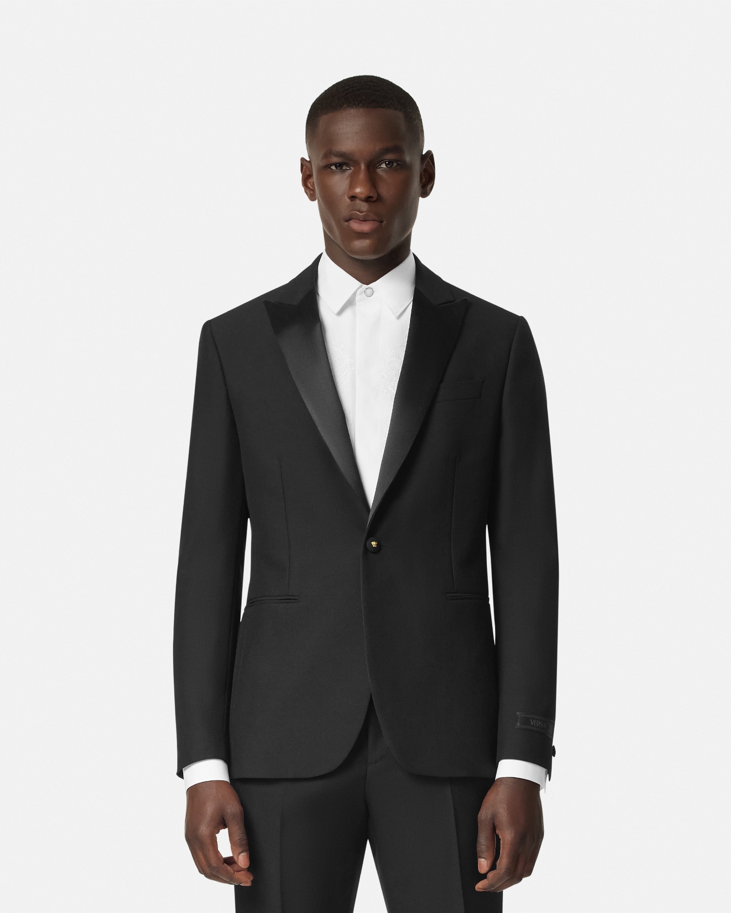 Mohair-Blend Single-Breasted Blazer