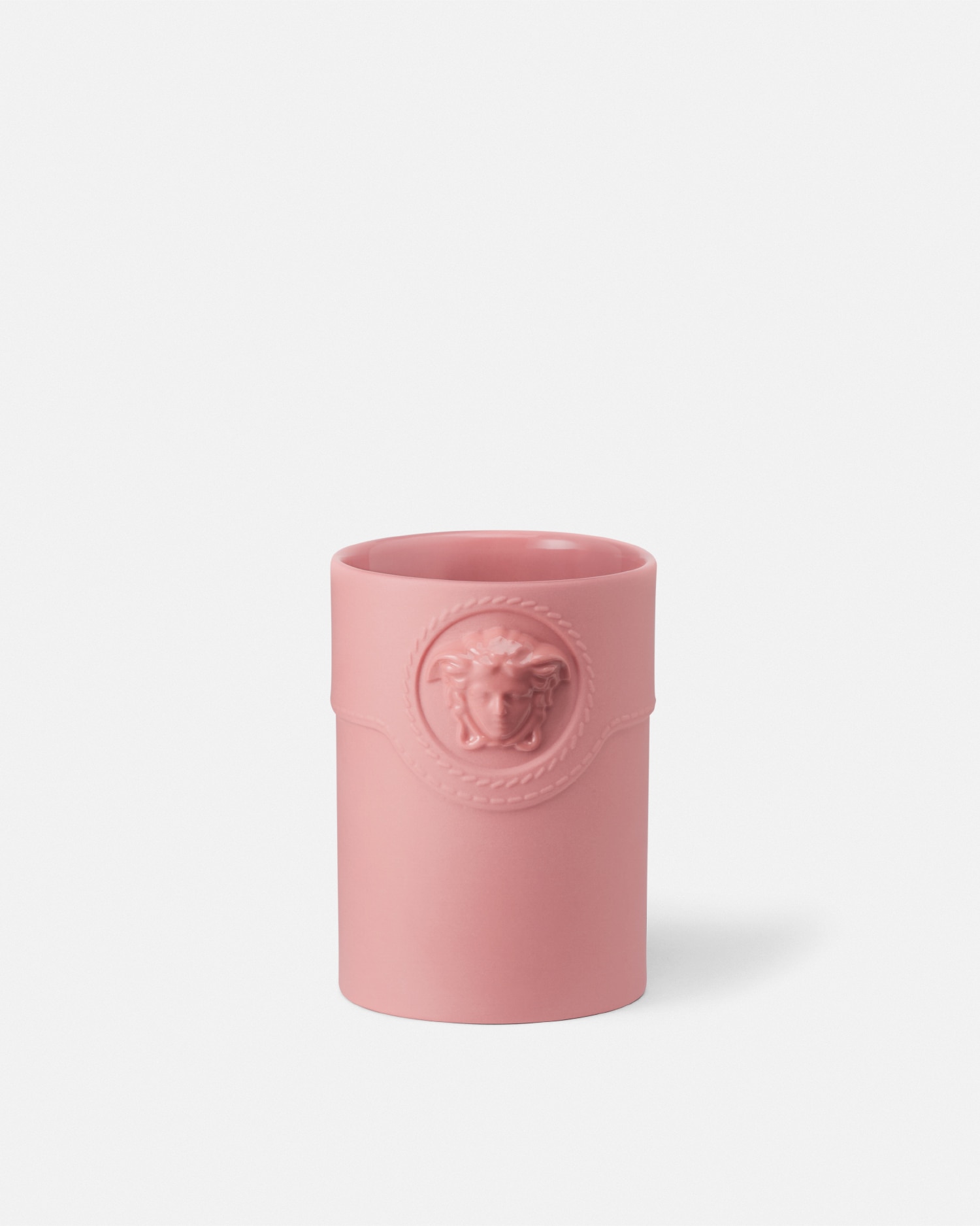 Versace Vase Rond La Medusa 10 Cm In Pink