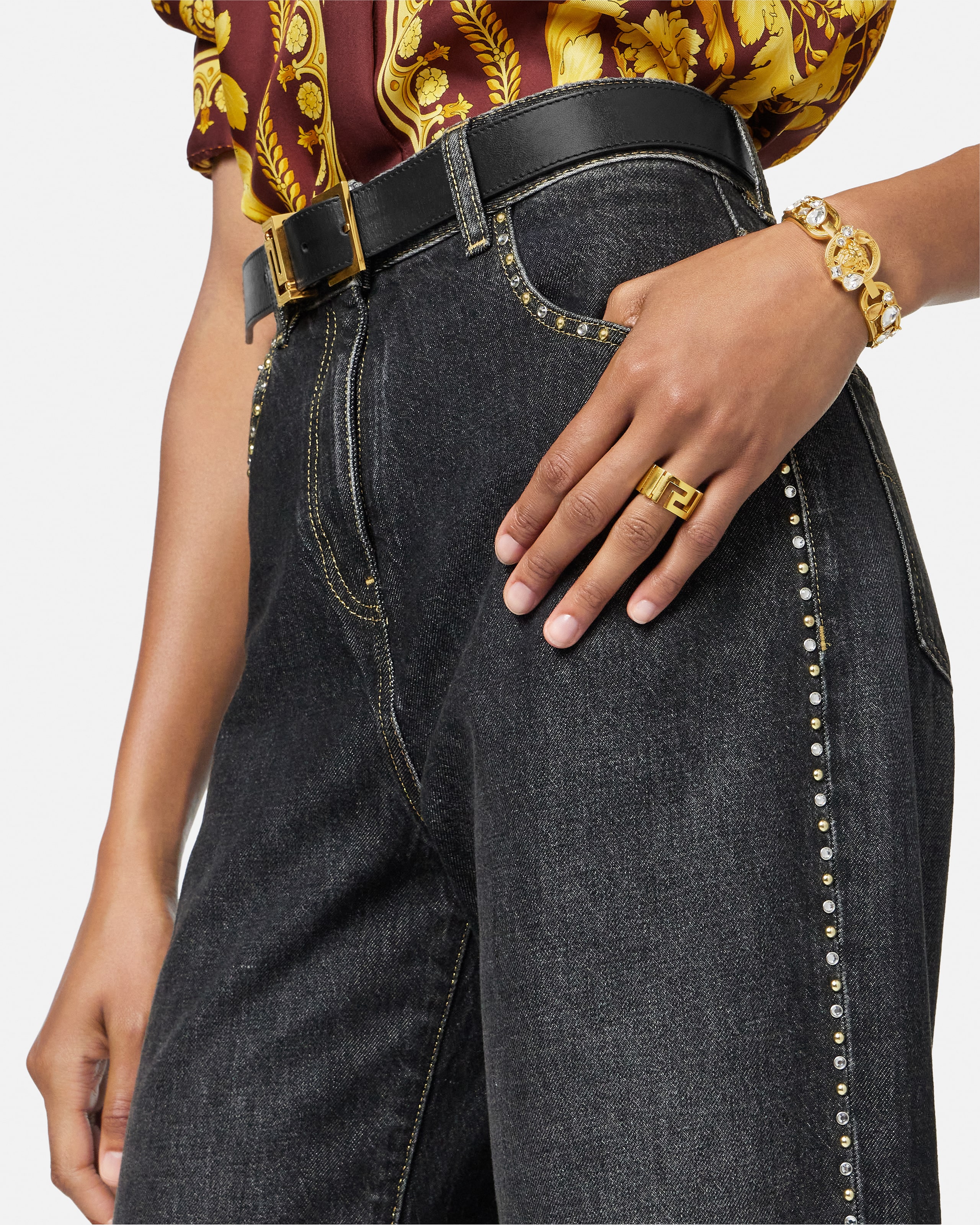 Greca Ring | VERSACE US