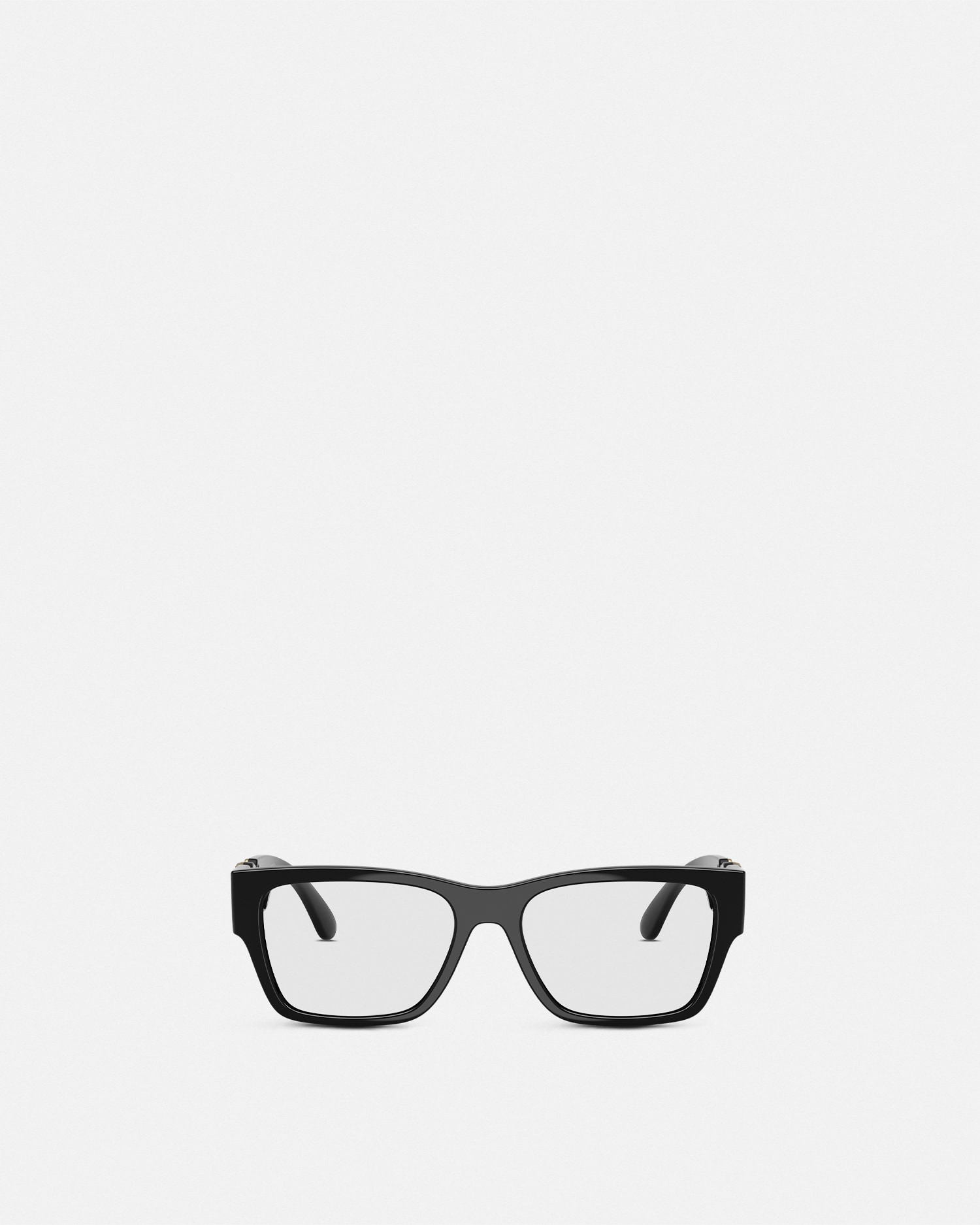 Versace Medusa Biggie Glasses In Black+gold