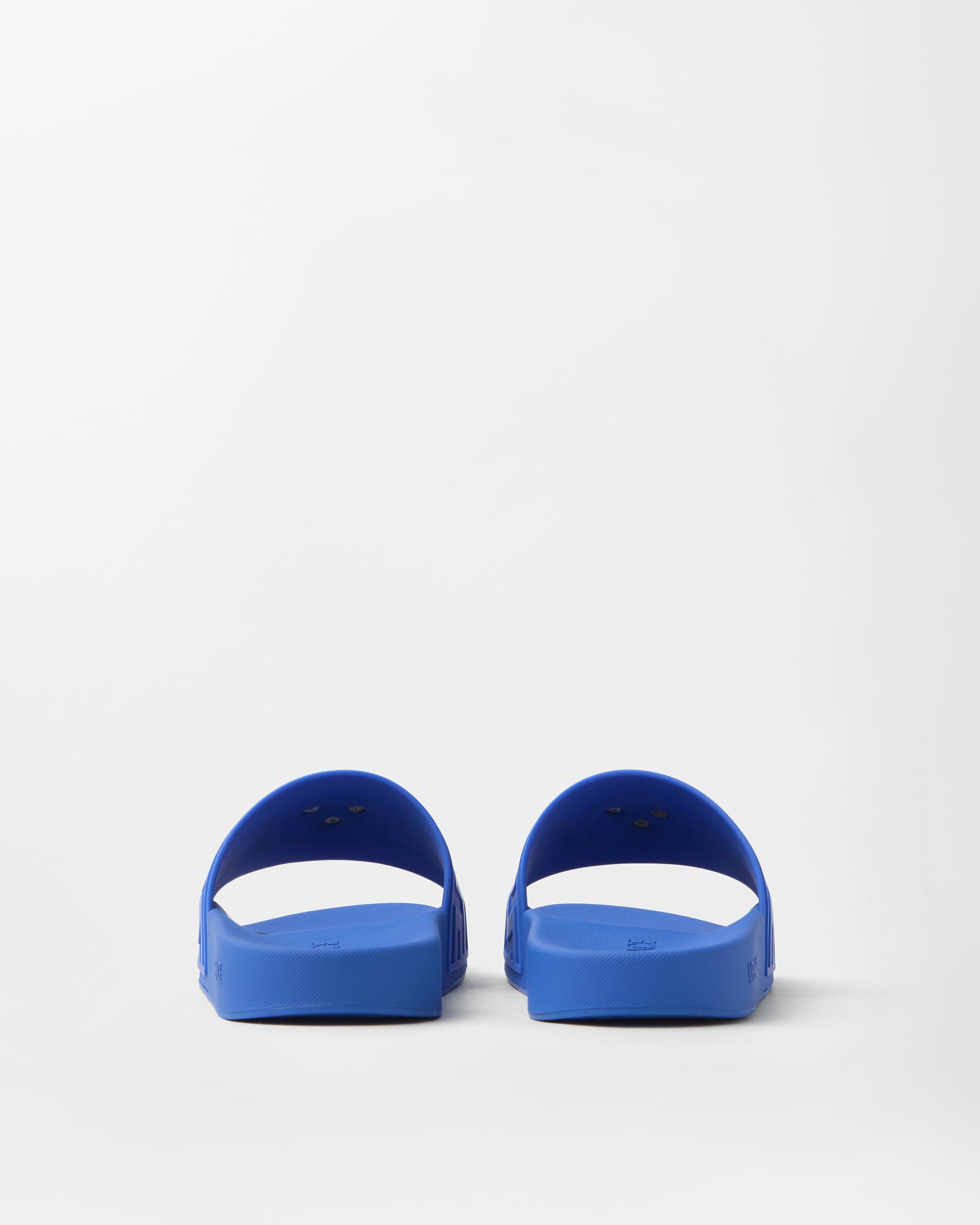 La Medusa Rubber Sliders Blue | VERSACE US
